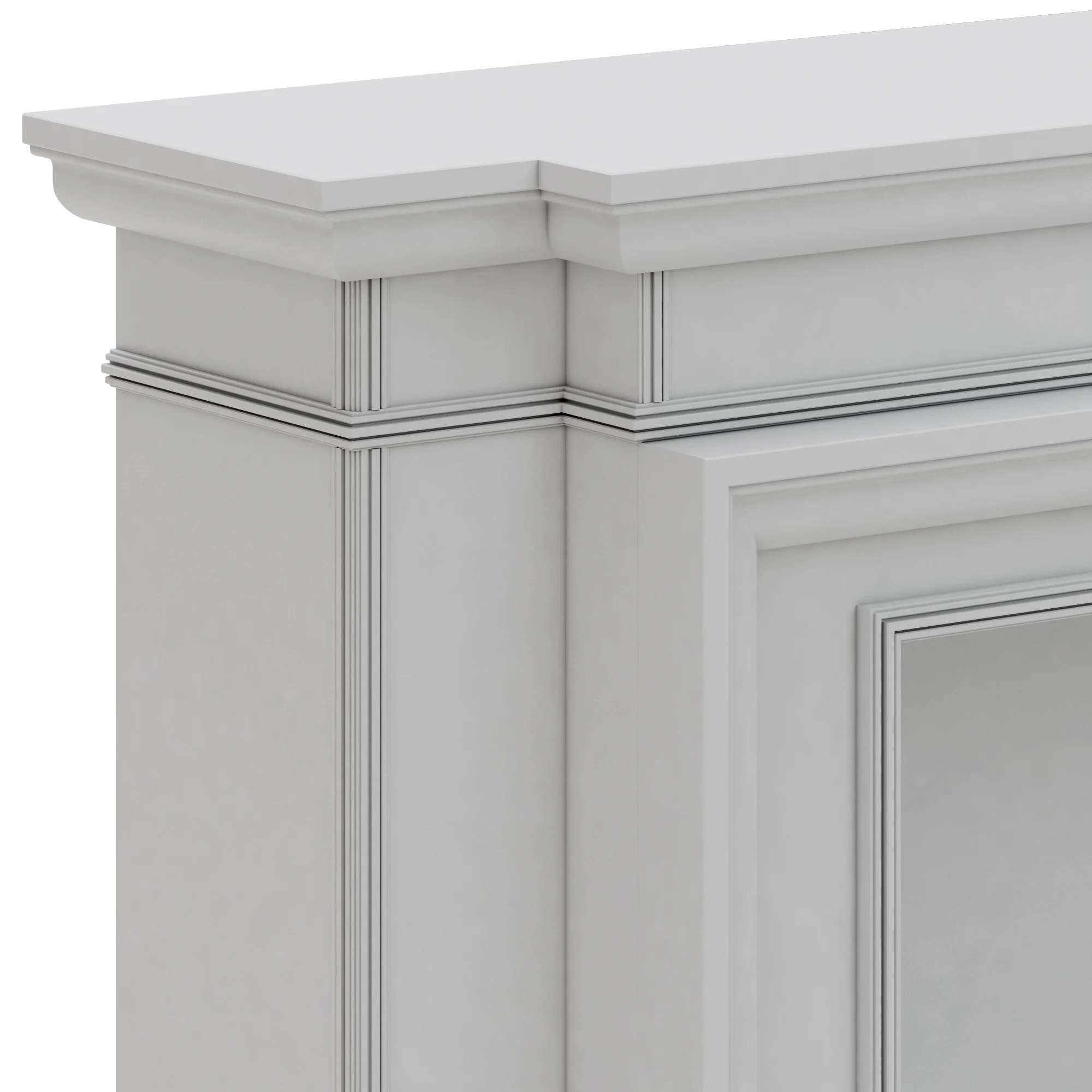 Dantone Home Fireplace — 3D model preview 3