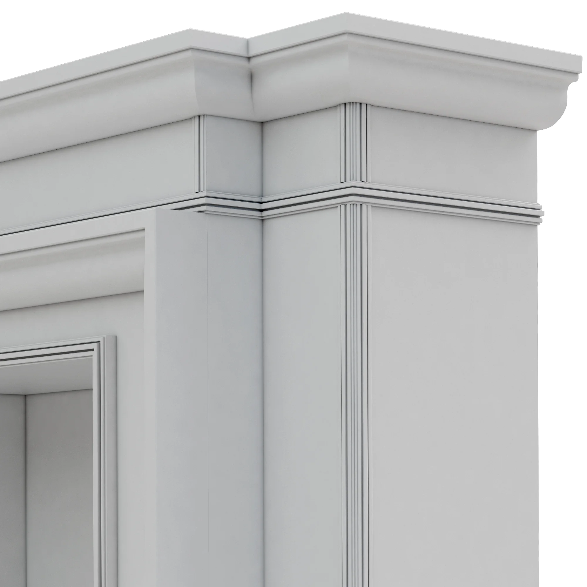Dantone Home Fireplace — 3D model preview 4