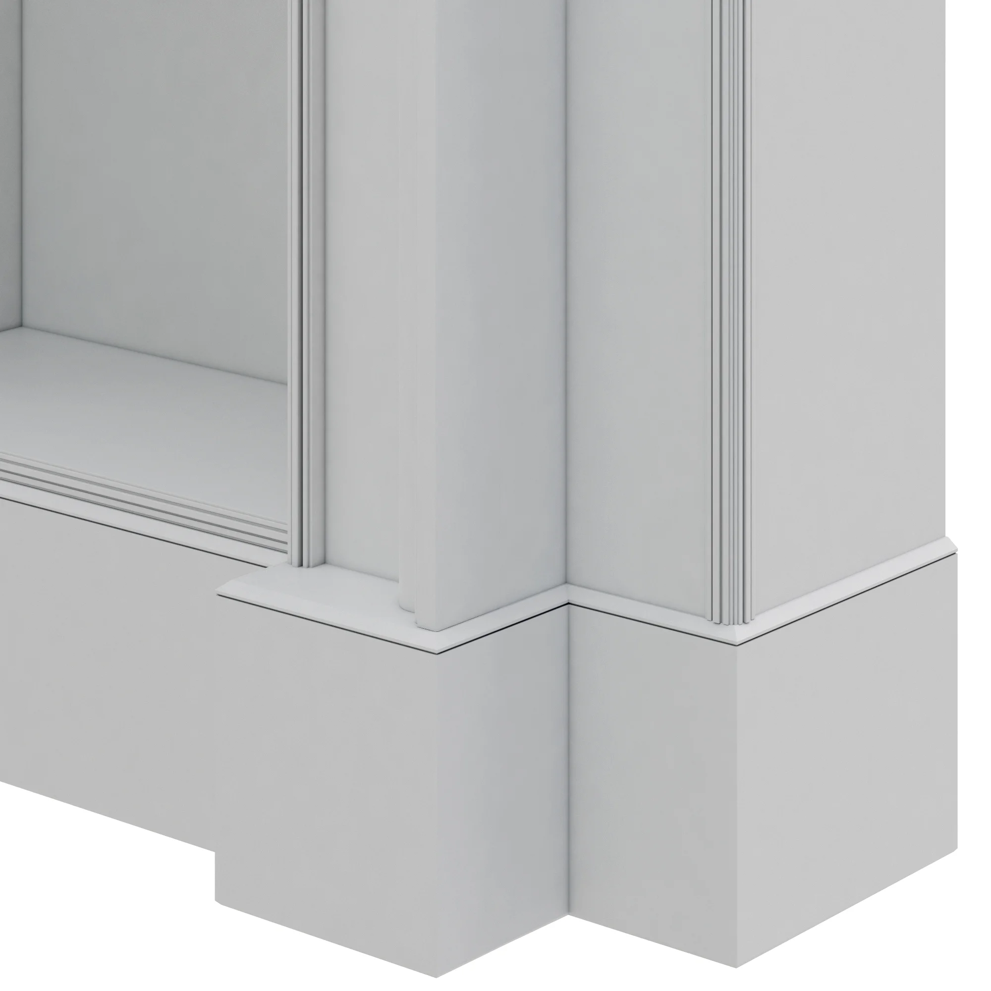Dantone Home Fireplace — 3D model preview 5