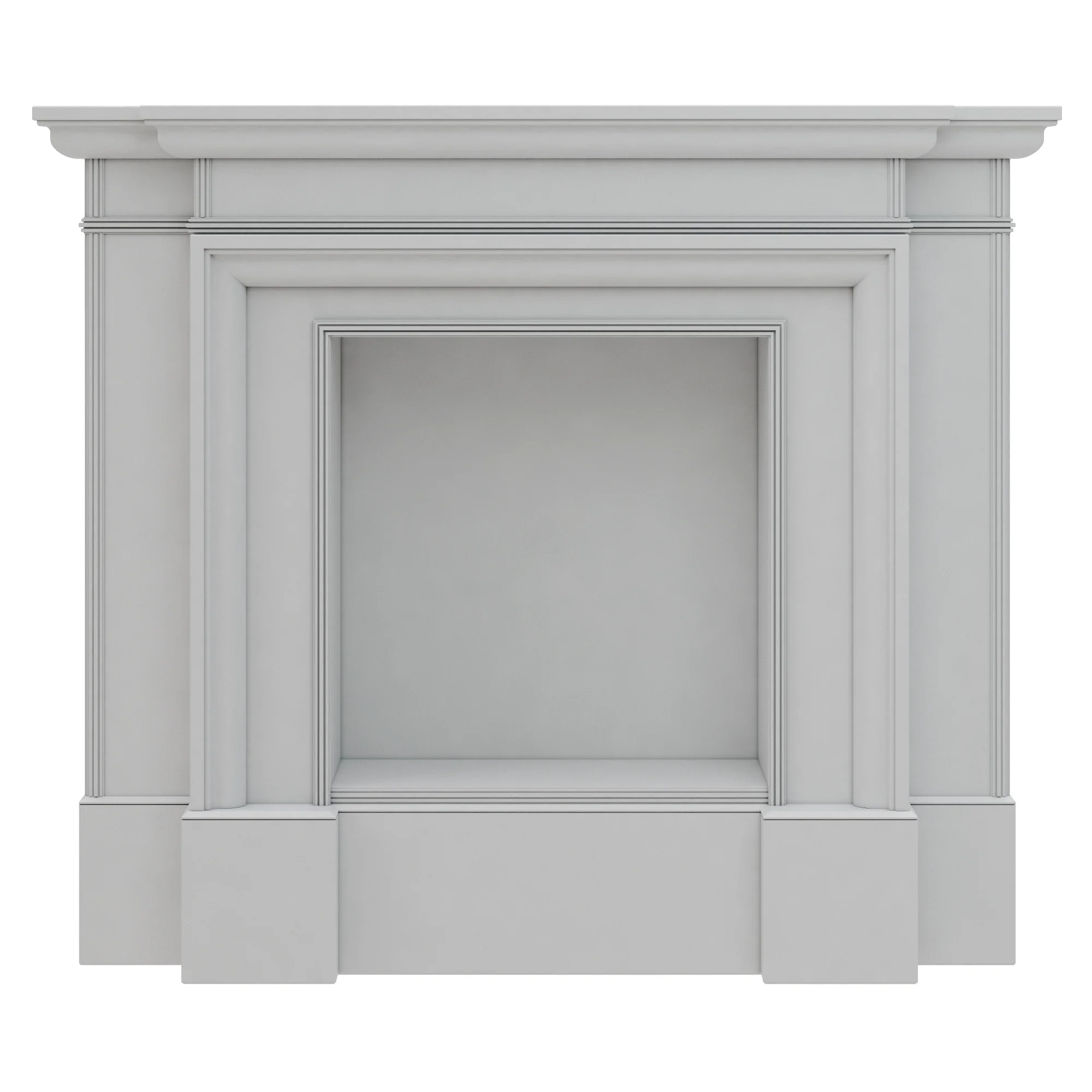 Dantone Home Fireplace — 3D model preview 6