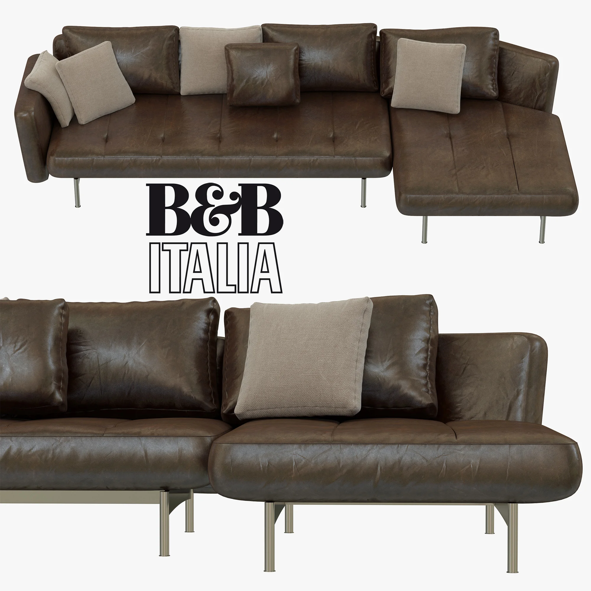 B&B Italia SAKE — 3D model preview 7