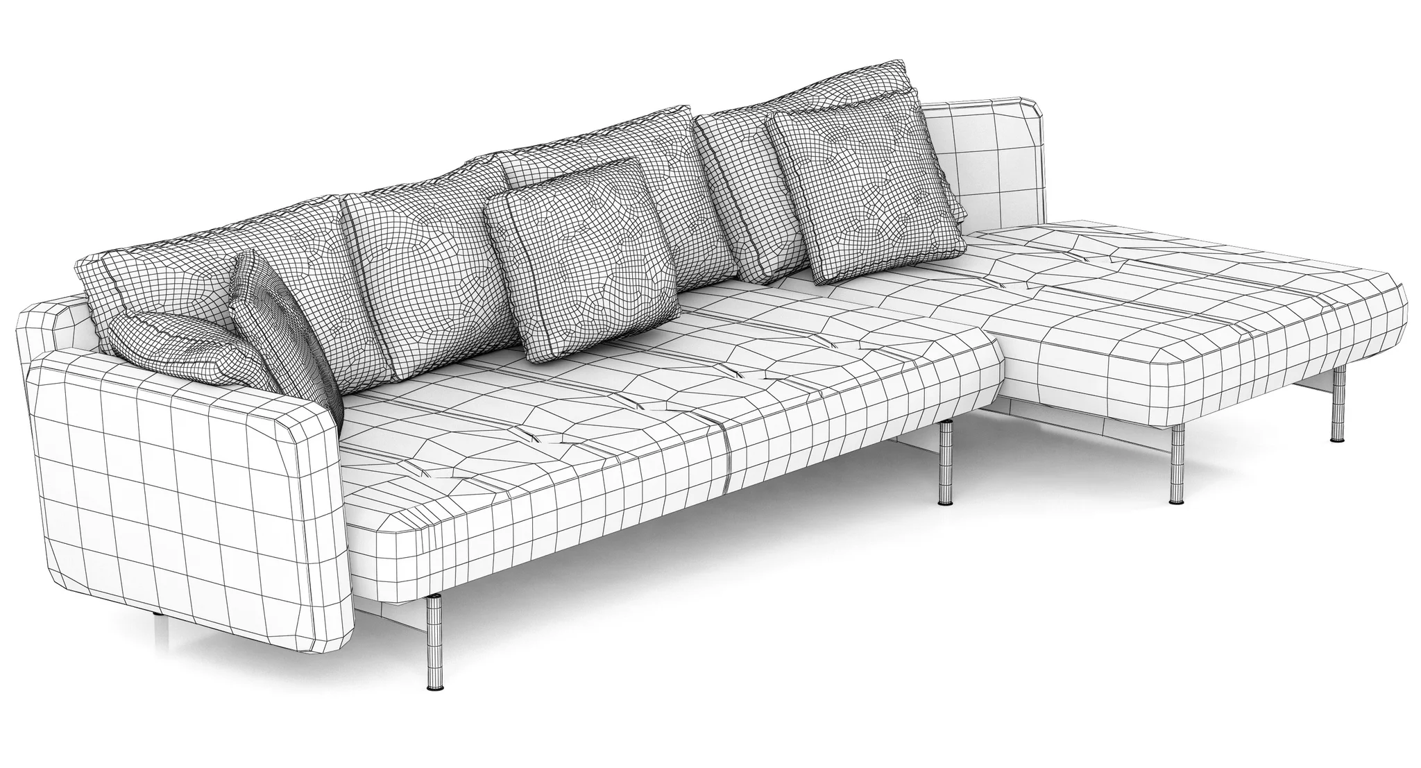 B&B Italia SAKE — 3D model preview 10