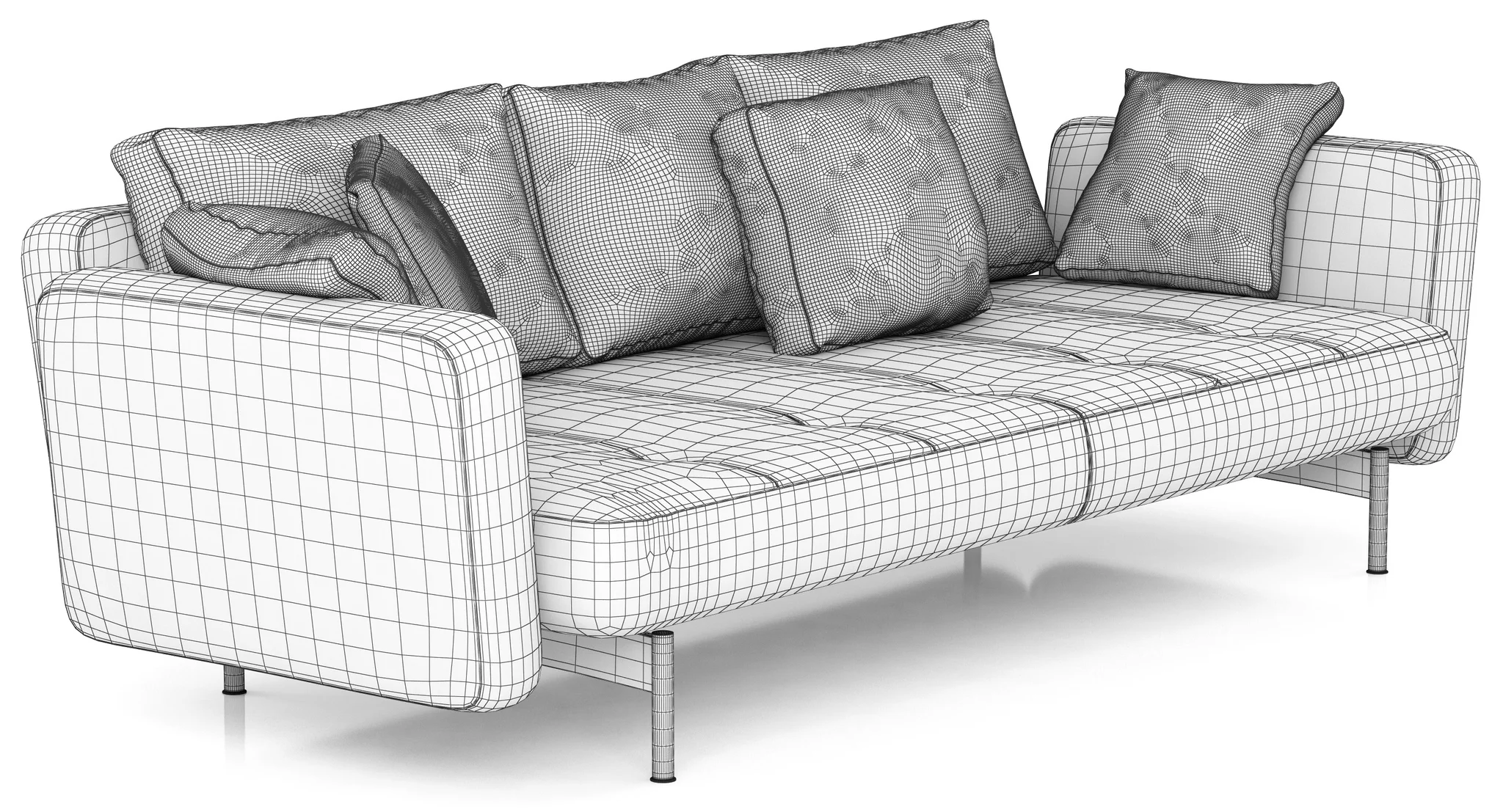 B&B Italia SAKE 2 — 3D model preview 8