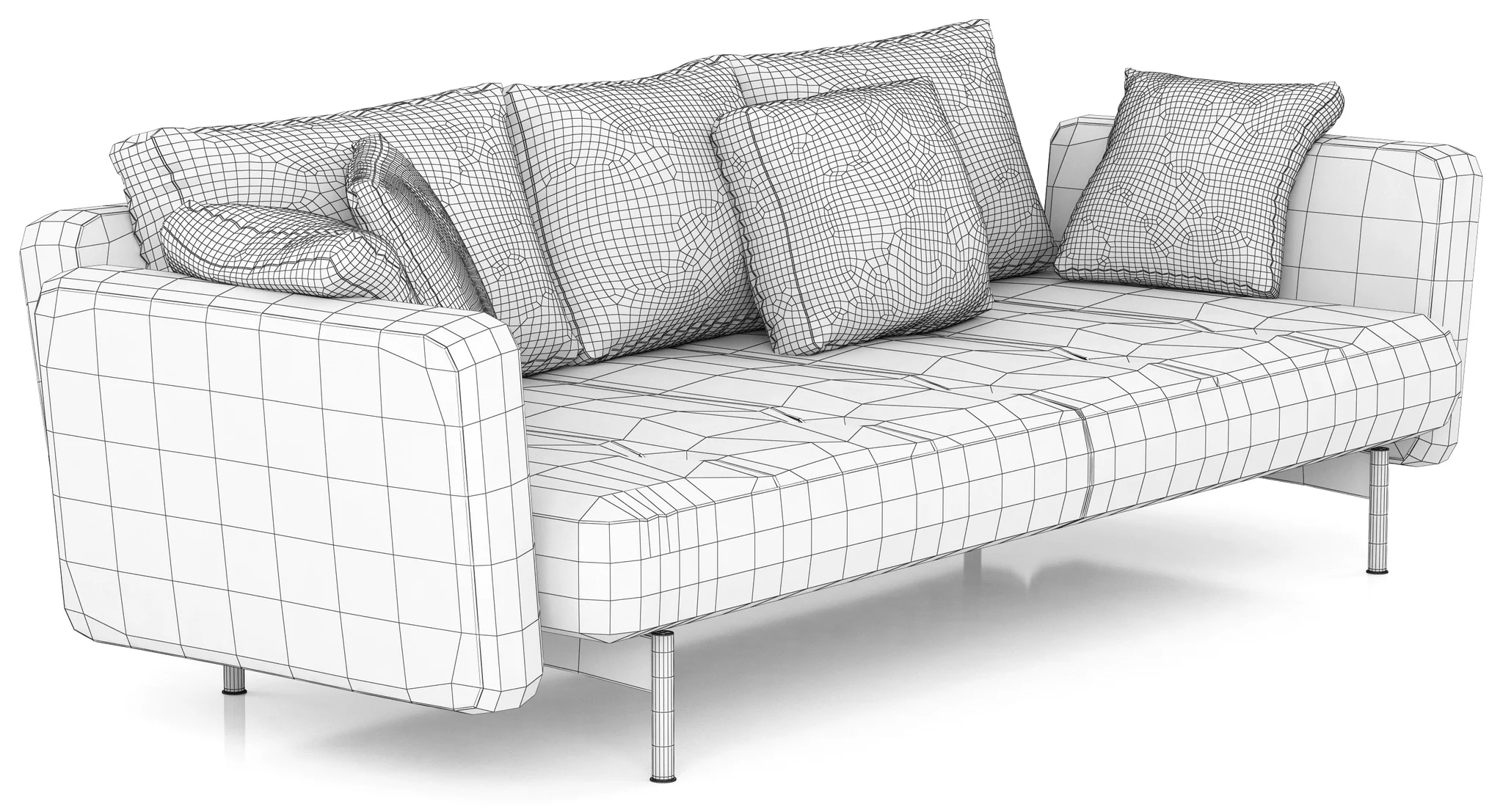 B&B Italia SAKE 2 — 3D model preview 9