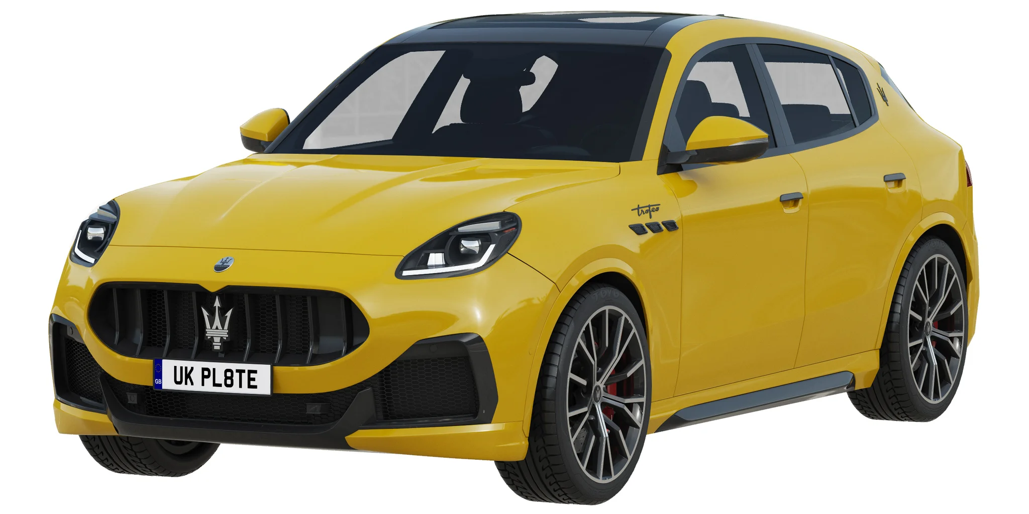 Maserati Grecale, 3D model preview 13