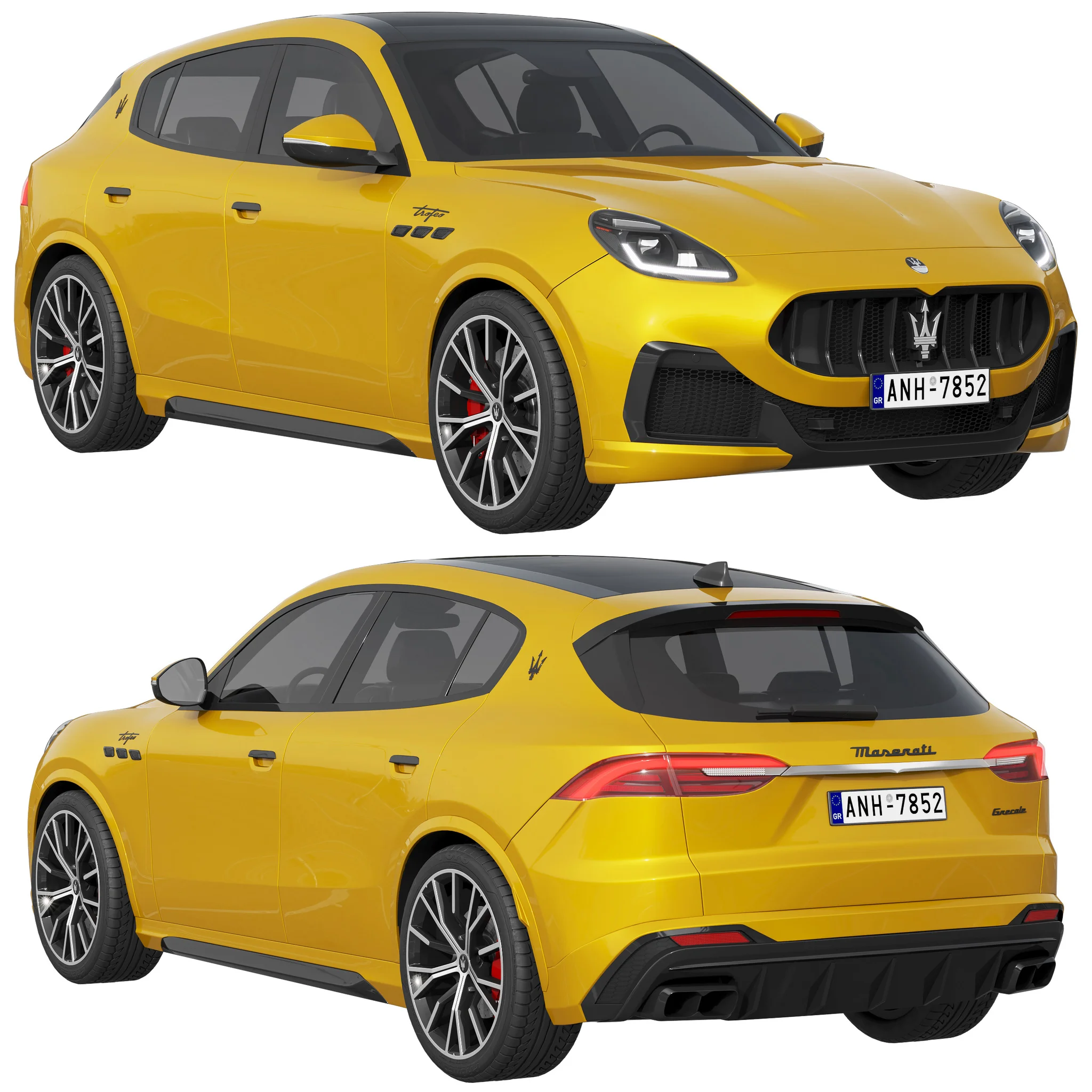 Maserati Grecale, 3D model preview 16