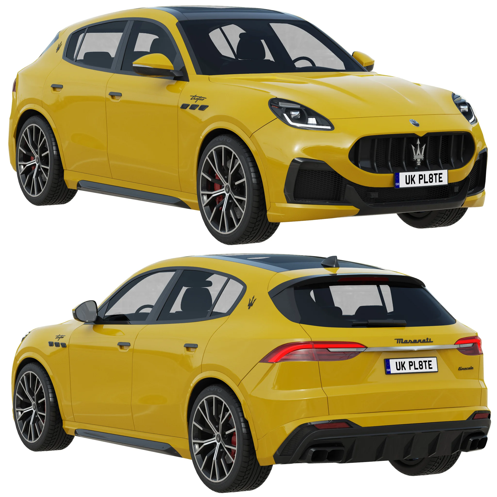 Maserati Grecale, 3D model preview 21
