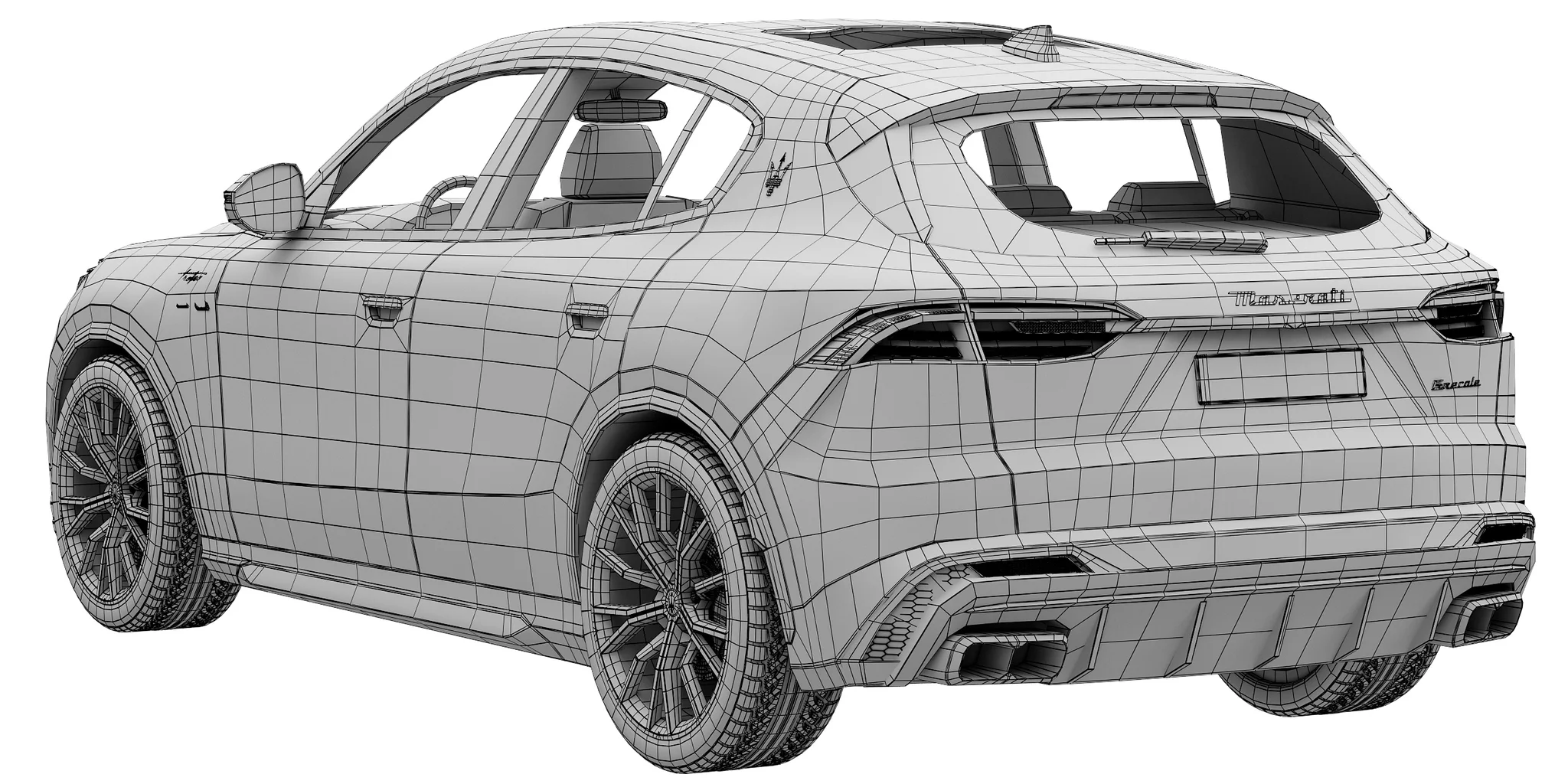 Maserati Grecale, 3D model preview 23
