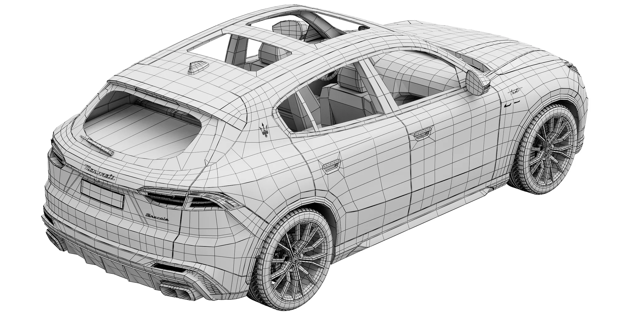 Maserati Grecale, 3D model preview 36