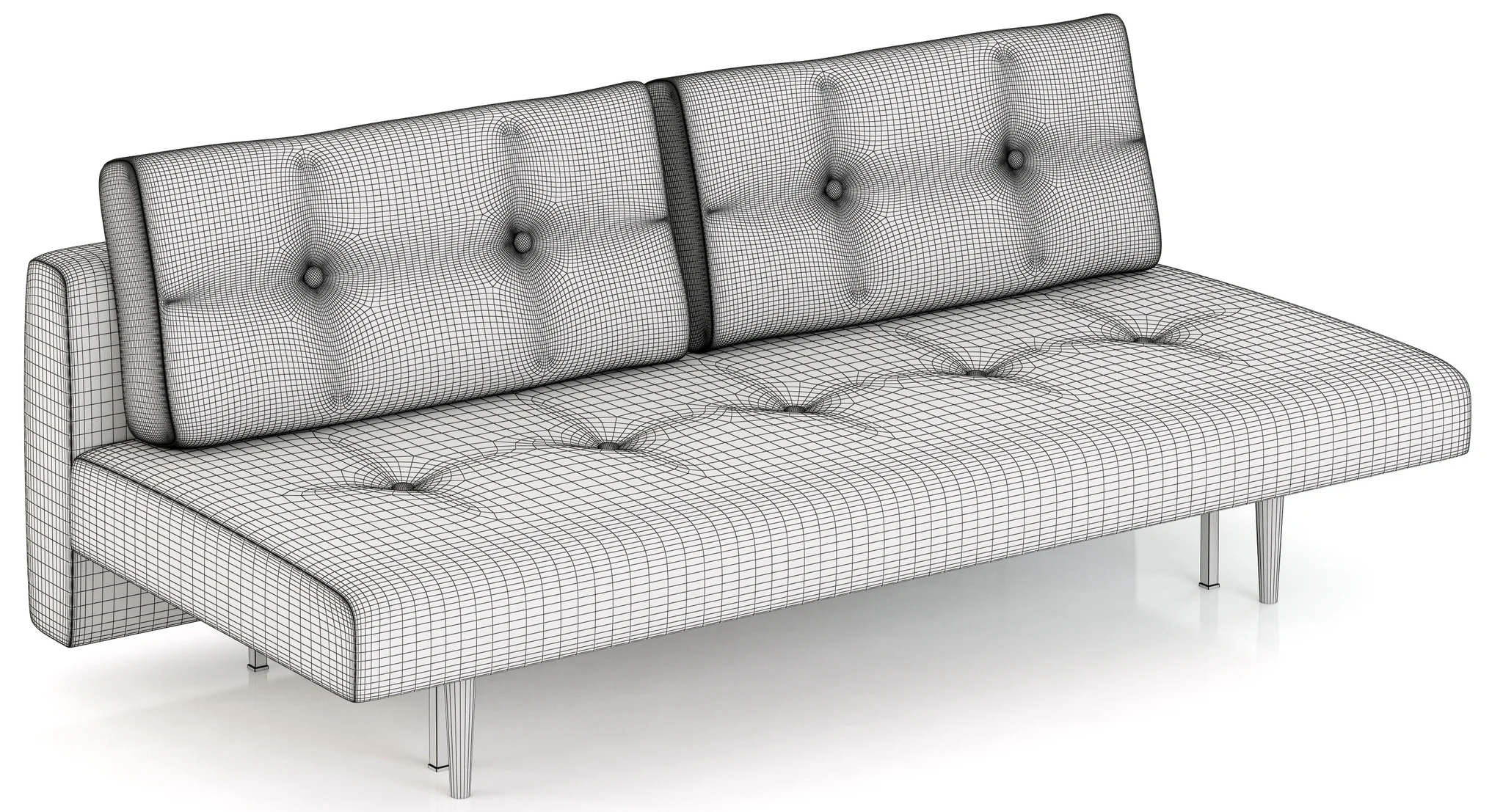Innovation Recast Sofa — 3D model preview 2