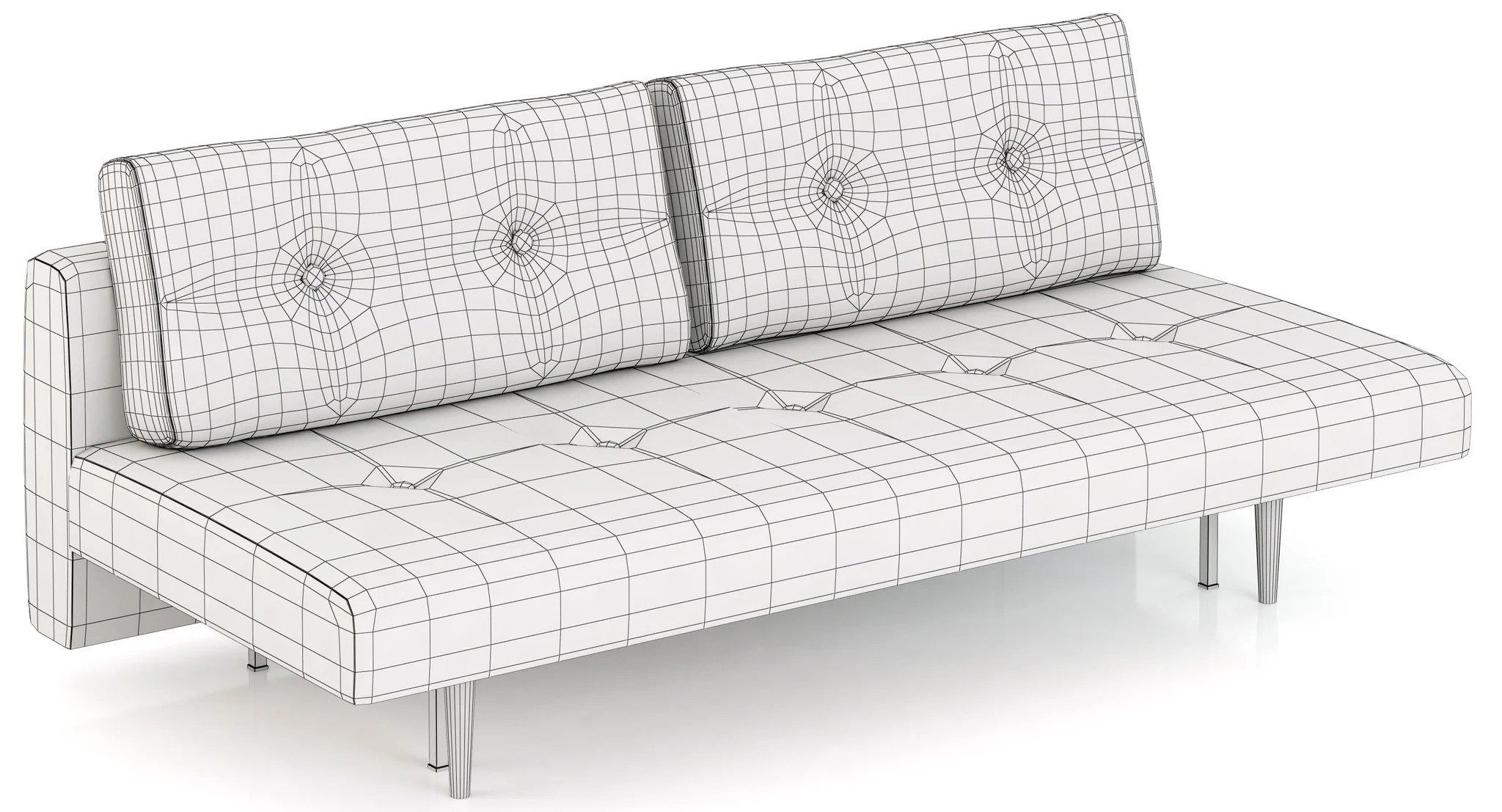 Innovation Recast Sofa — 3D model preview 3