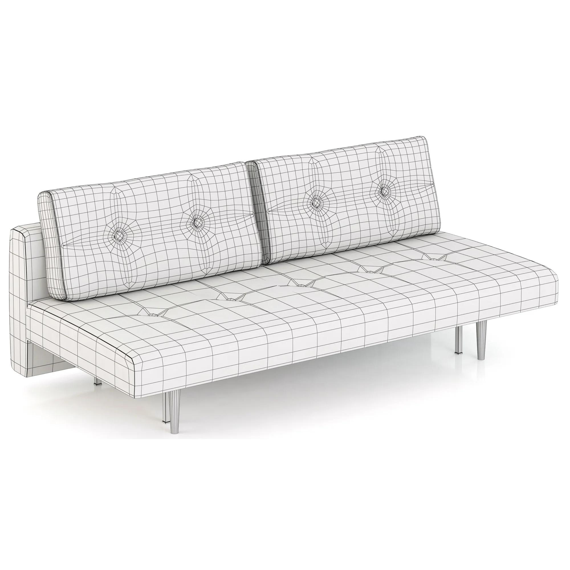 Innovation Recast Sofa — 3D model preview 4