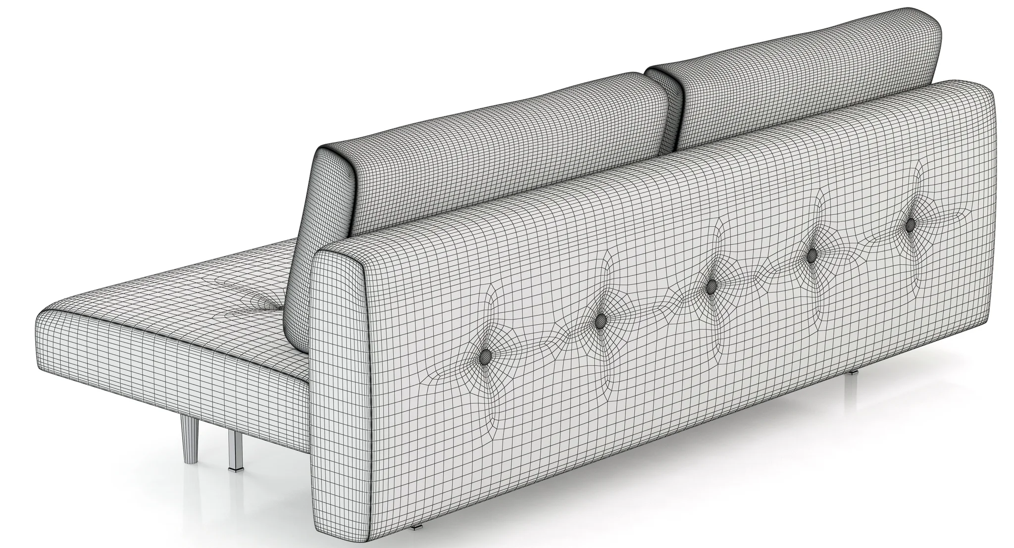 Innovation Recast Sofa — 3D model preview 7