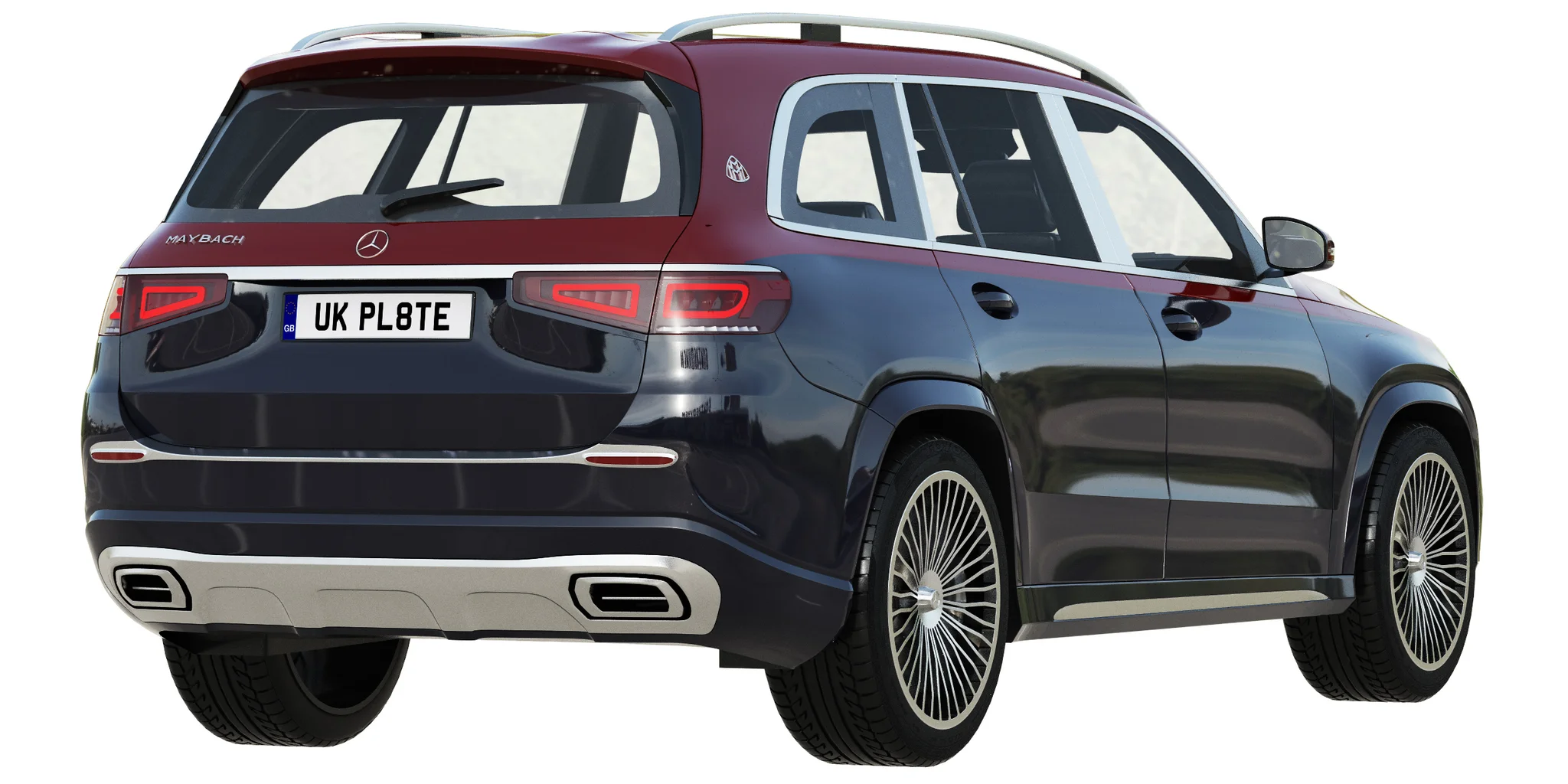 Mercedes Benz Maybach GLS, 3D model preview 9