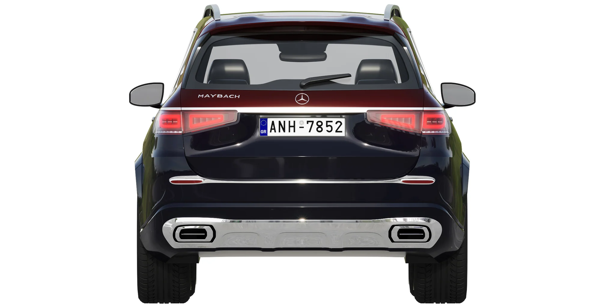 Mercedes Benz Maybach GLS, 3D model preview 10