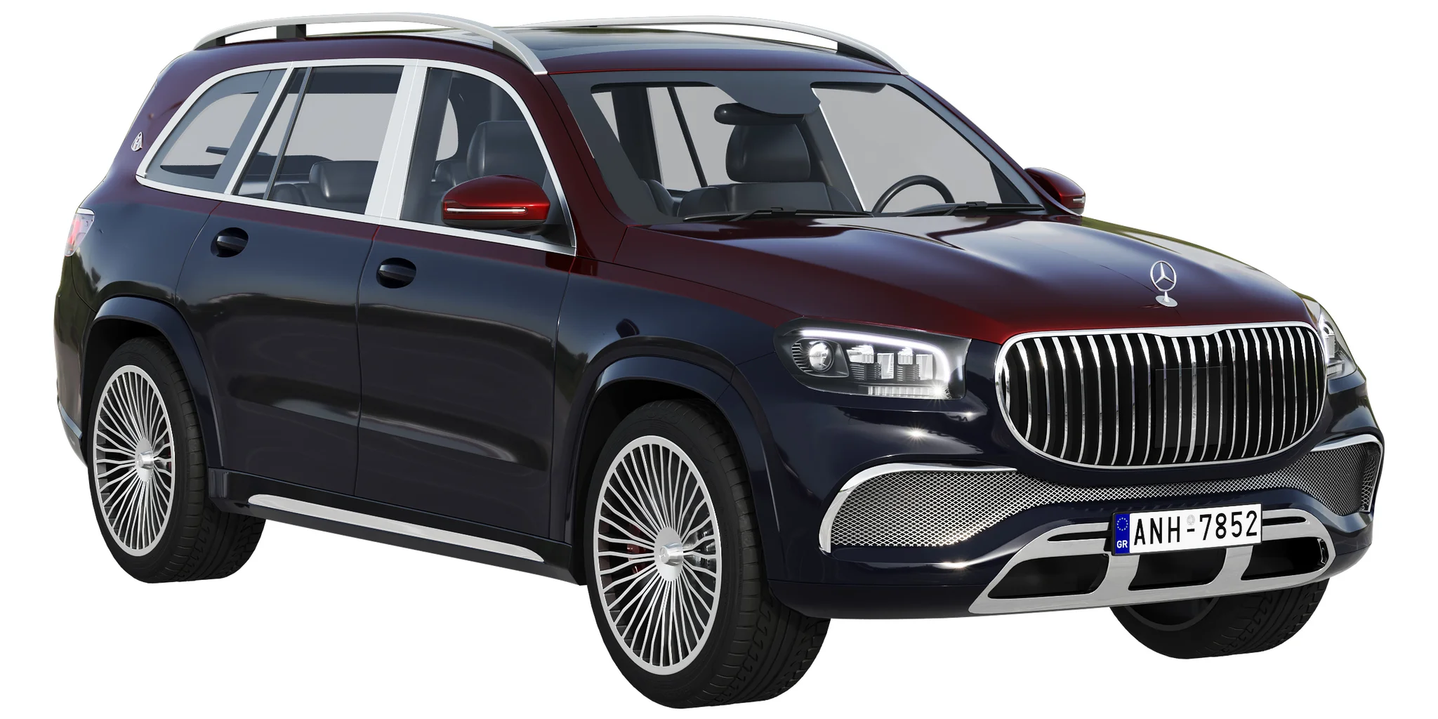 Mercedes Benz Maybach GLS, 3D model preview 15
