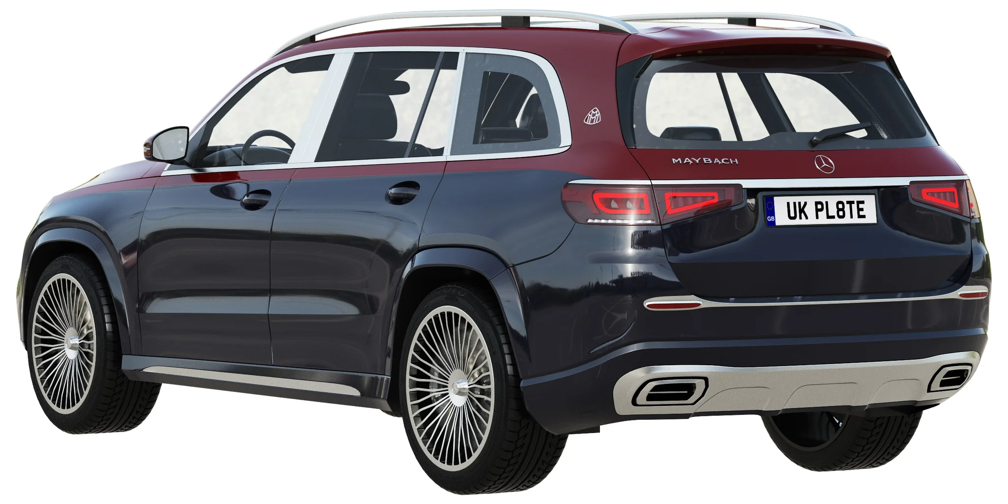Mercedes Benz Maybach GLS, 3D model preview 23