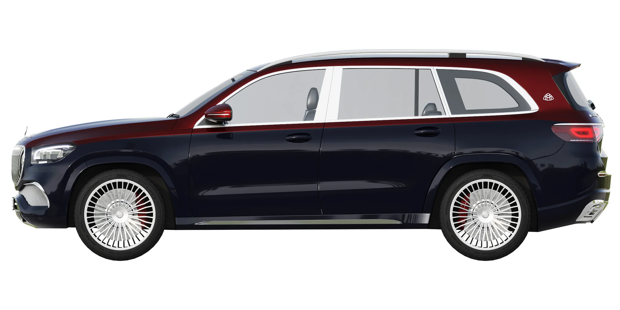 Mercedes Benz Maybach GLS, 3D model preview 26