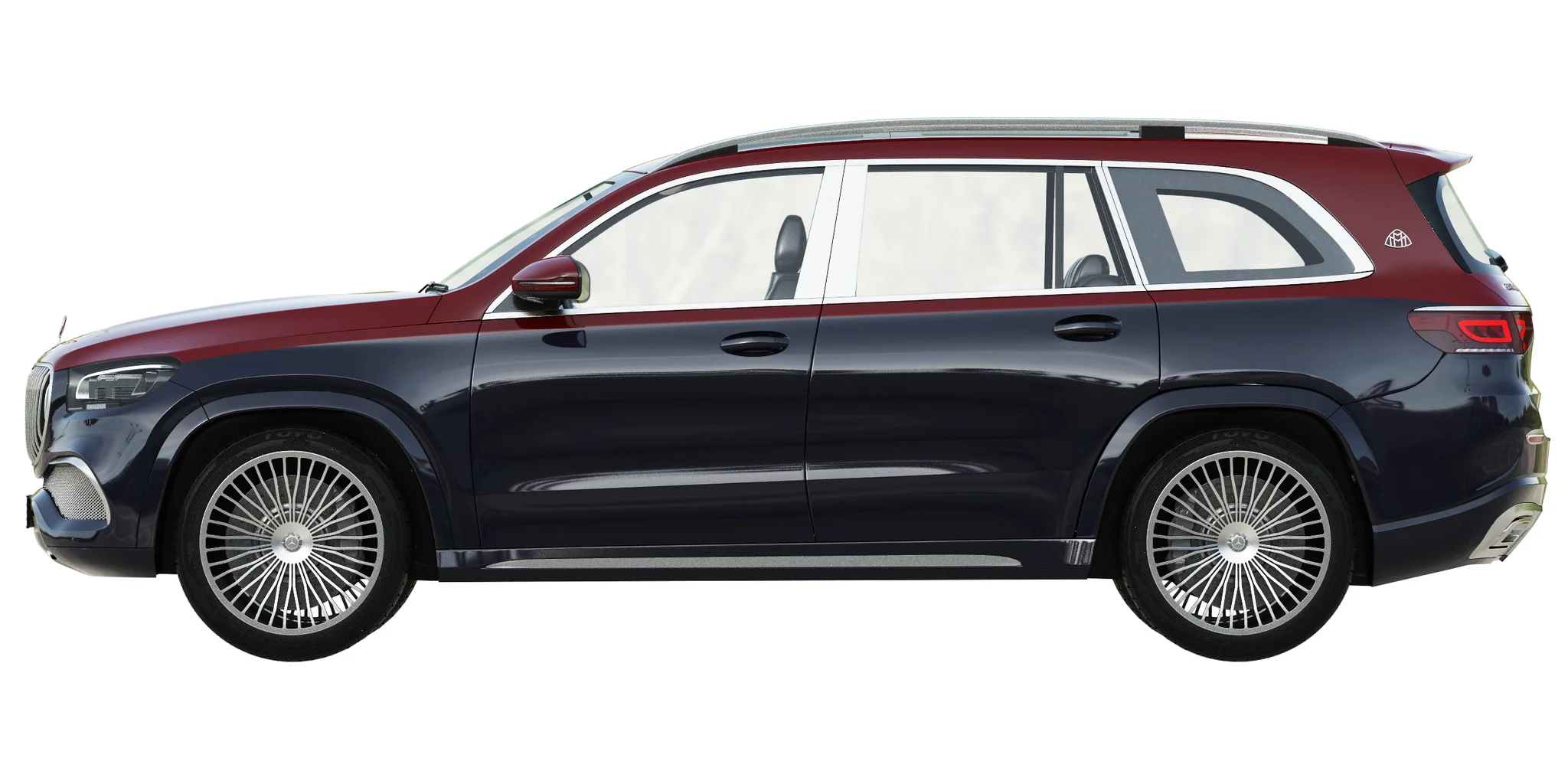 Mercedes Benz Maybach GLS, 3D model preview 28