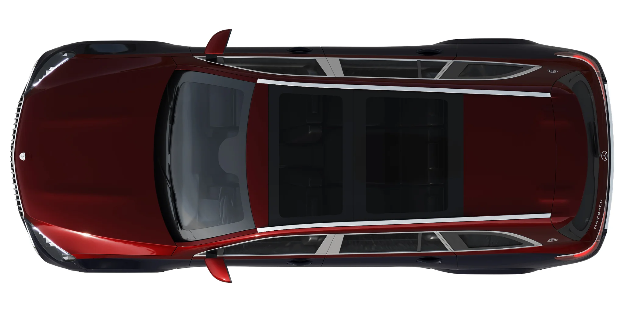 Mercedes Benz Maybach GLS, 3D model preview 30