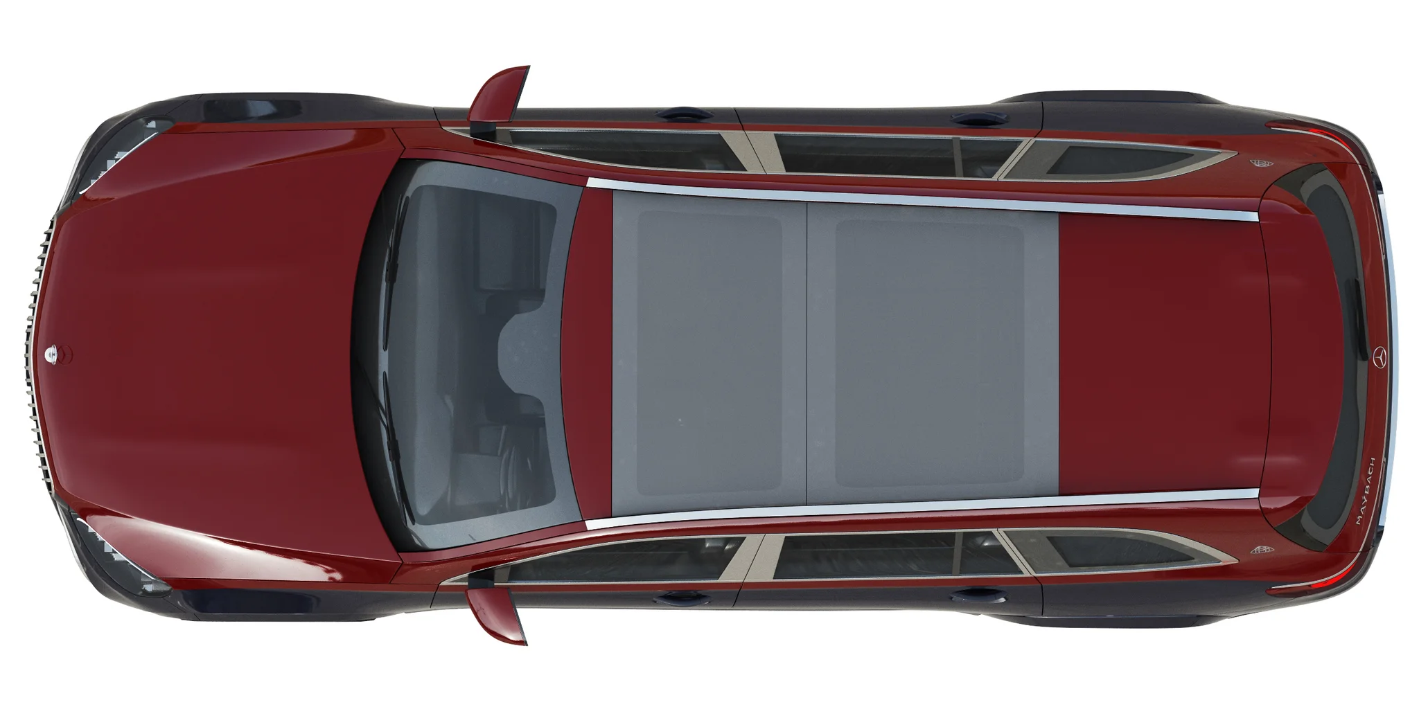 Mercedes Benz Maybach GLS, 3D model preview 31