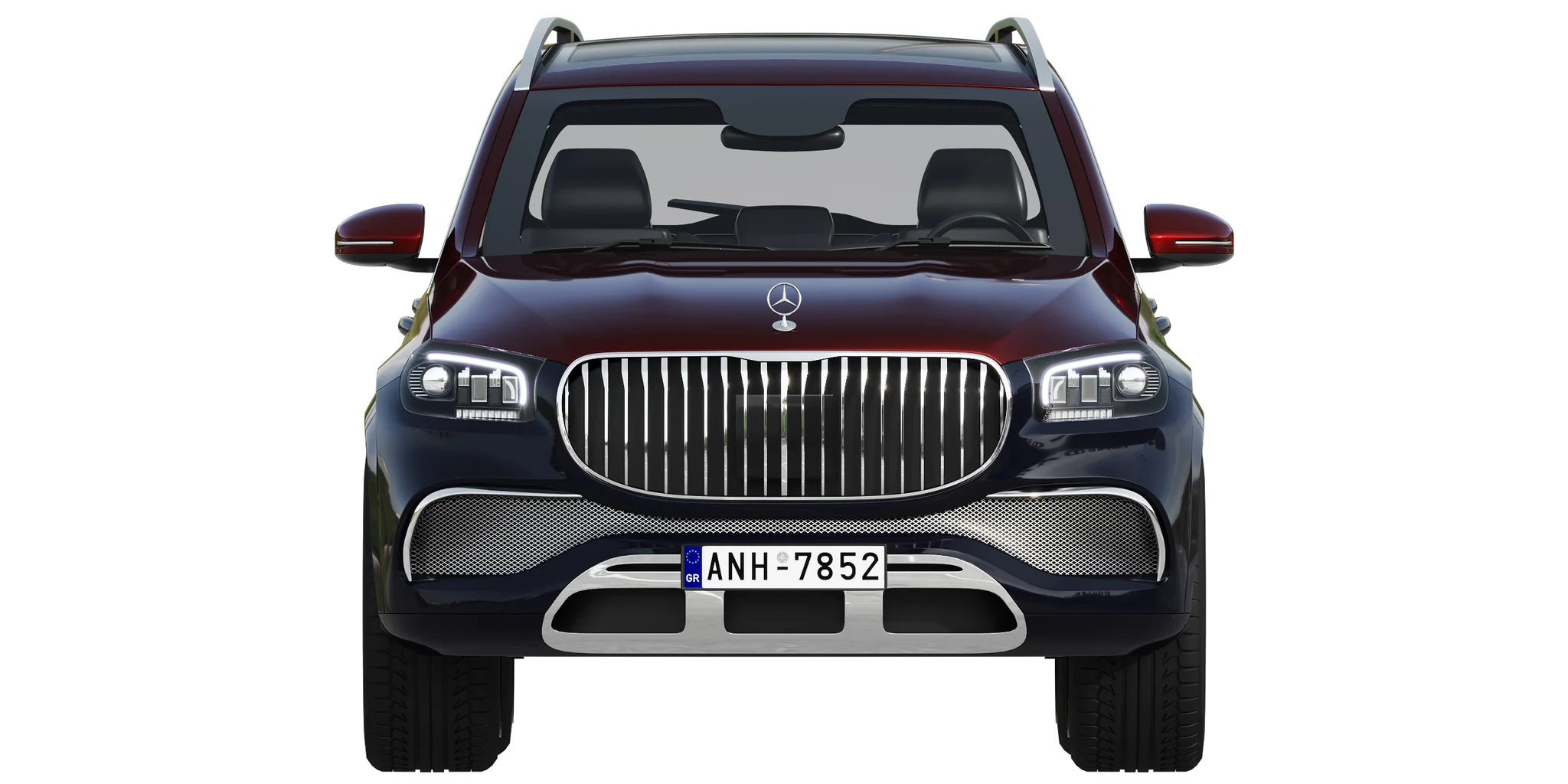 Mercedes Benz Maybach GLS, 3D model preview 32