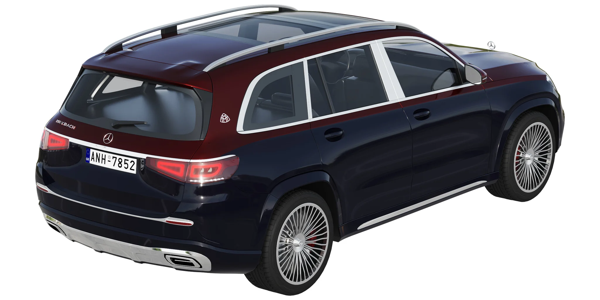 Mercedes Benz Maybach GLS, 3D model preview 34