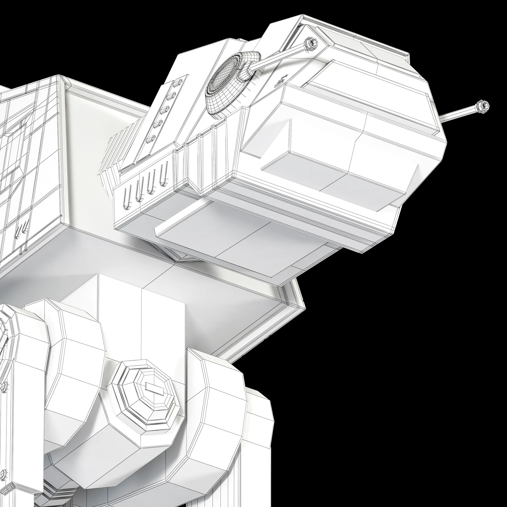 AT ACT Walker — 3D model preview 4