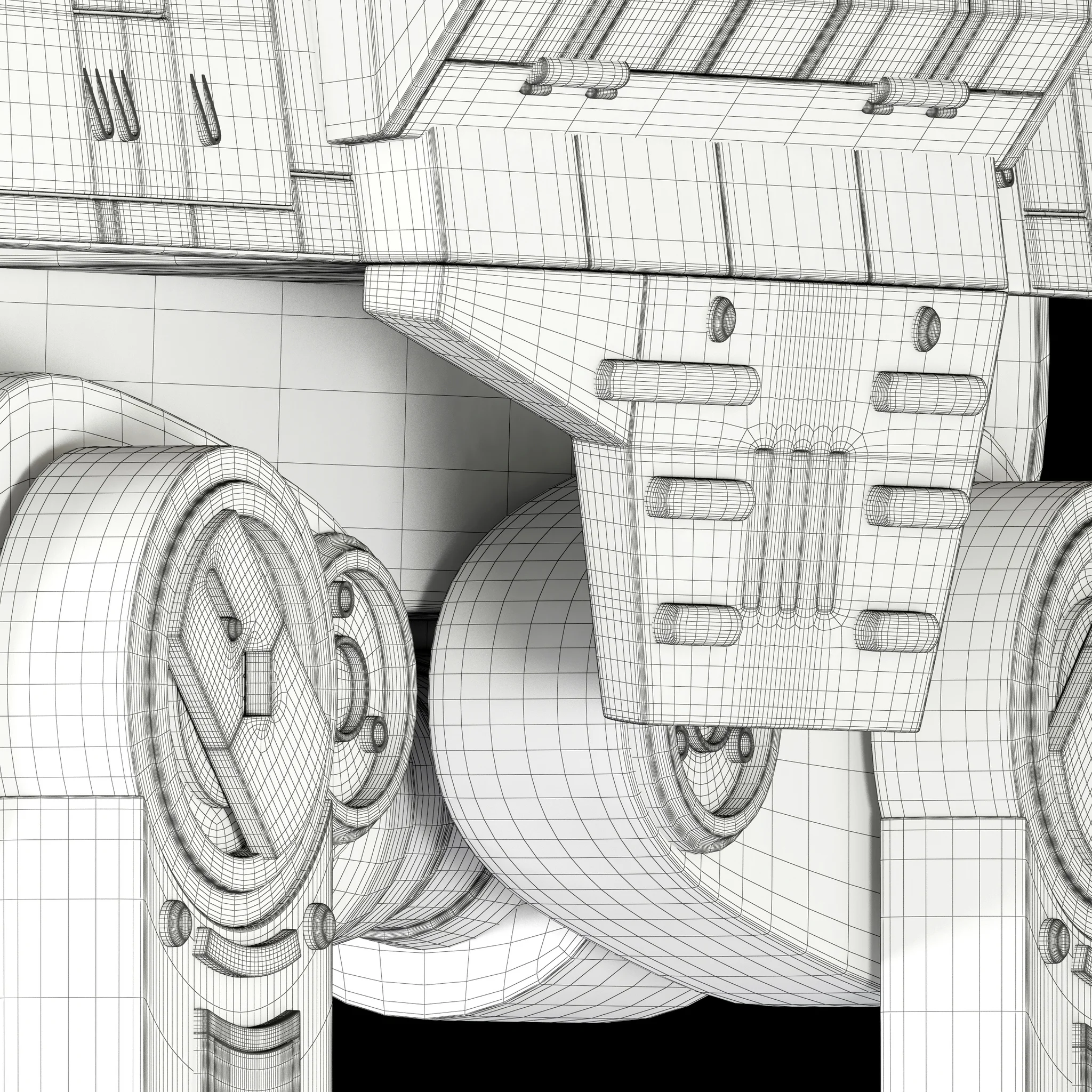 AT ACT Walker — 3D model preview 10
