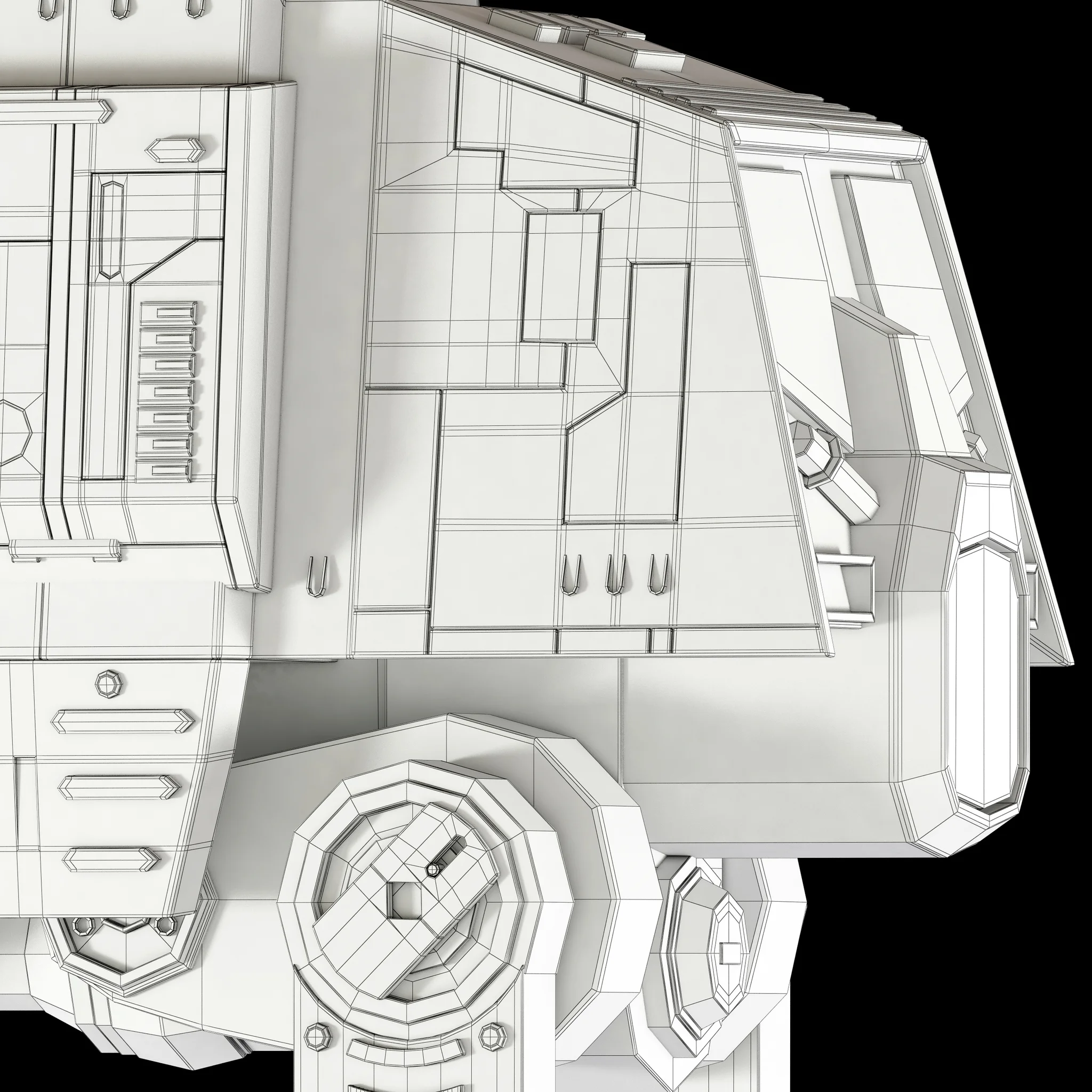 AT ACT Walker — 3D model preview 14