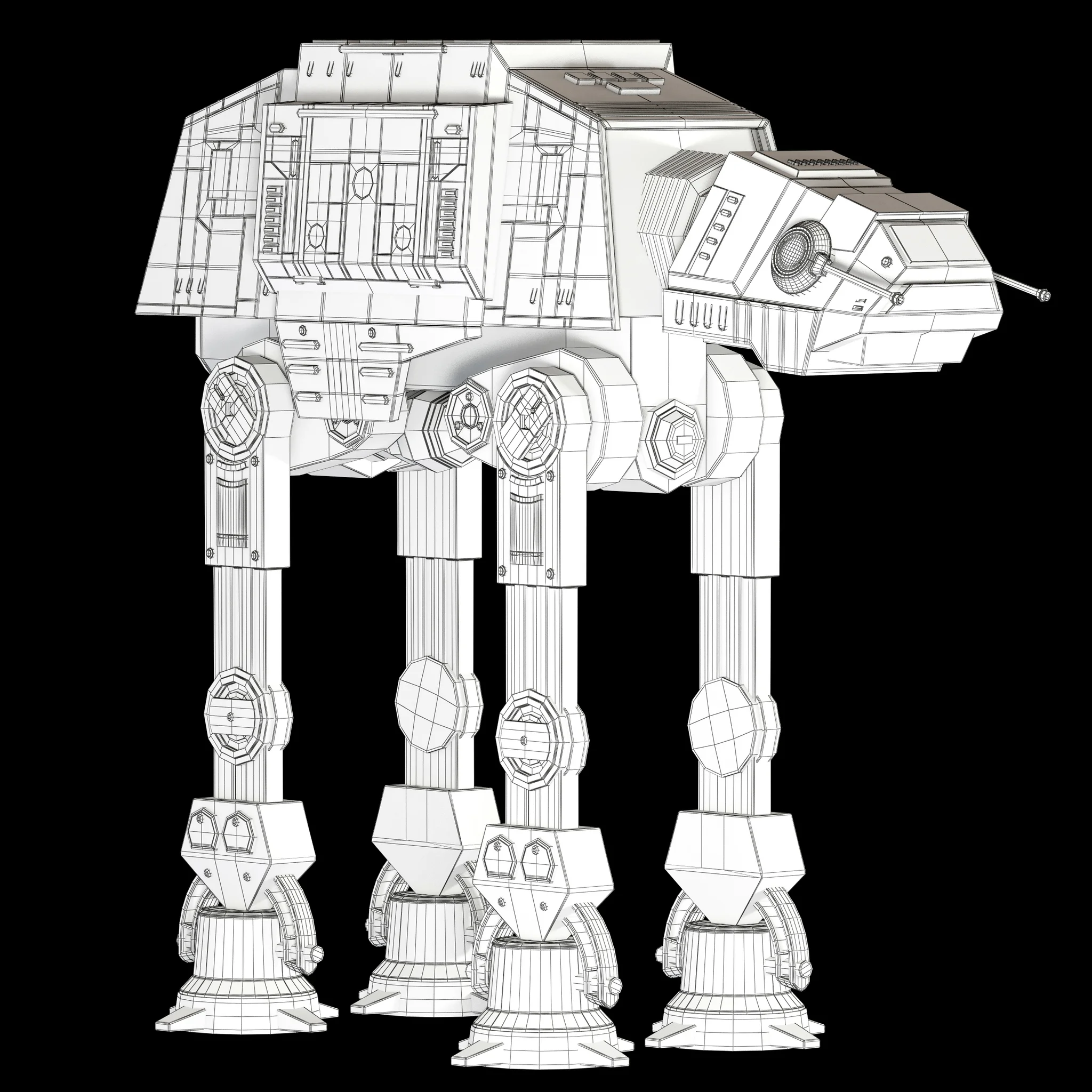 AT ACT Walker — 3D model preview 19