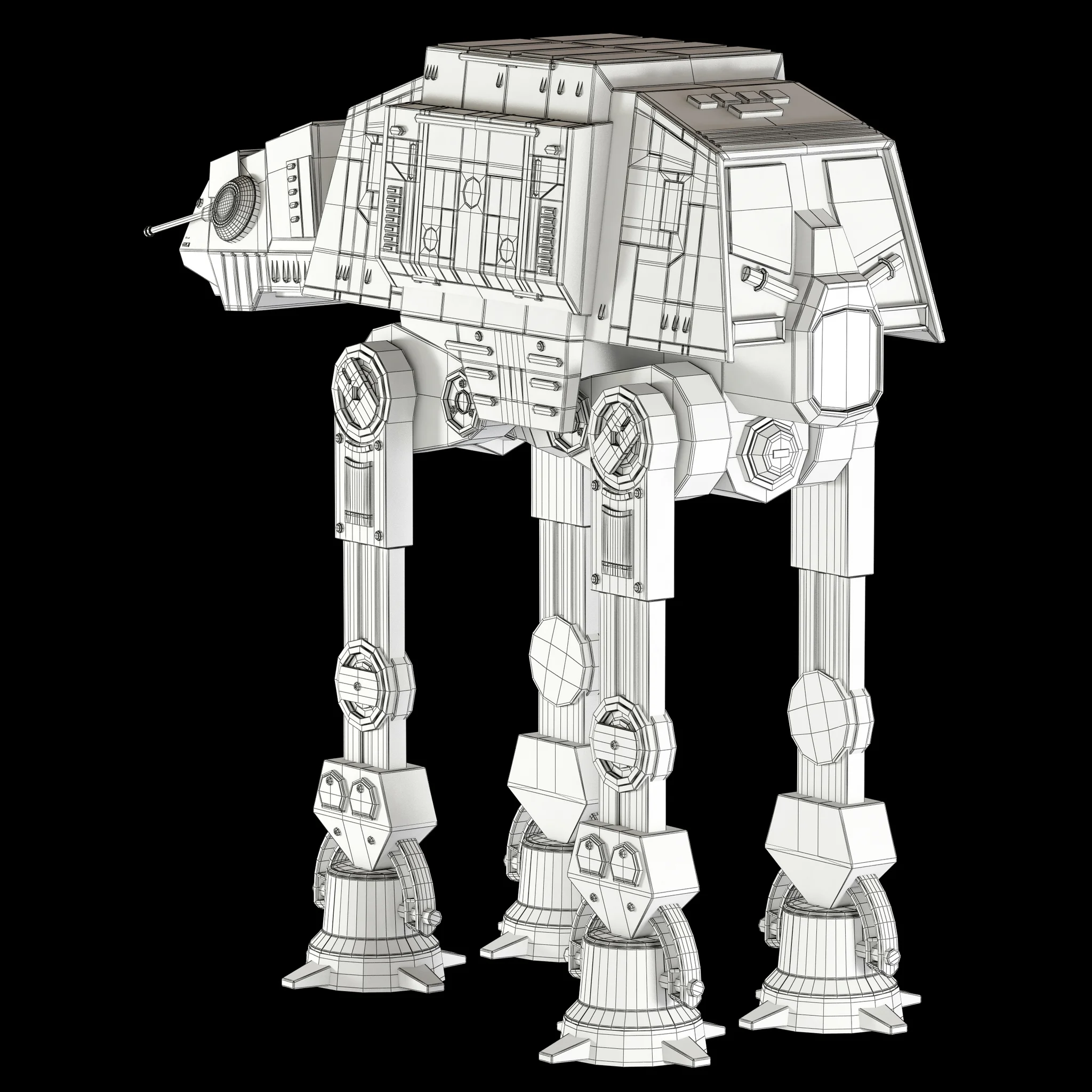 AT ACT Walker — 3D model preview 22