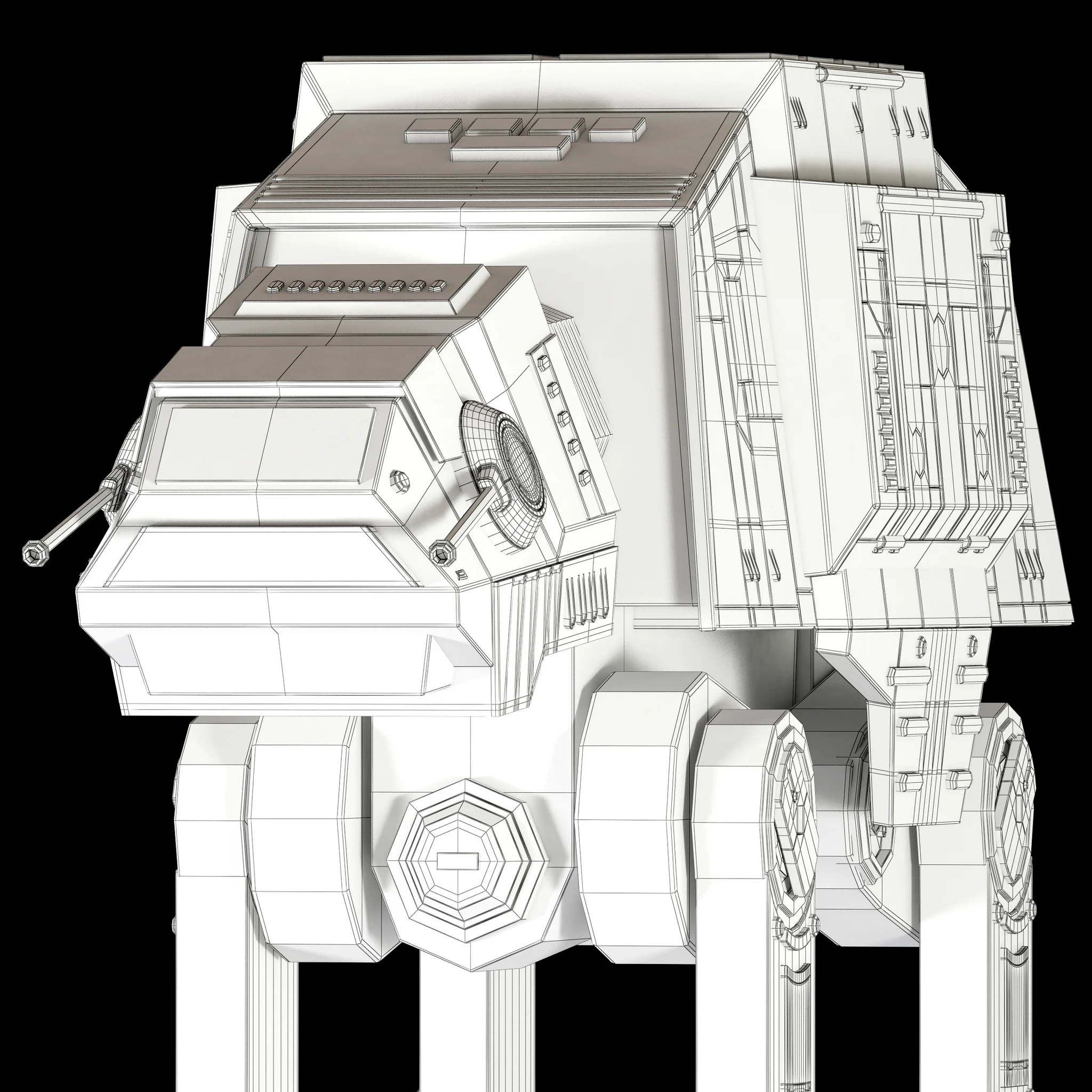 AT ACT Walker — 3D model preview 25