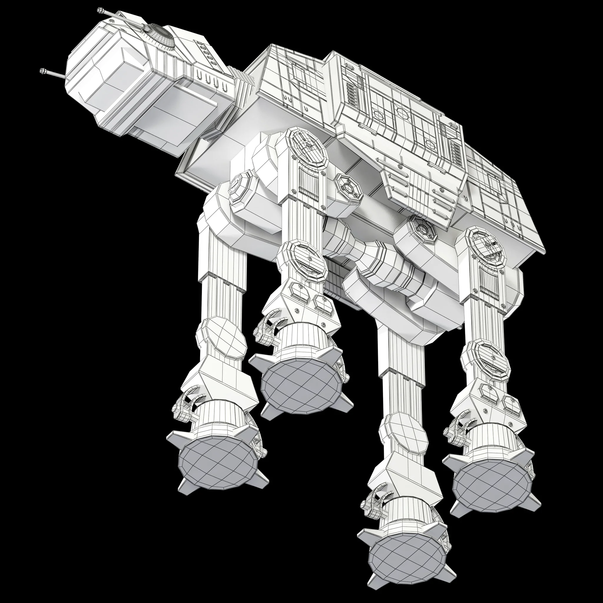AT ACT Walker — 3D model preview 31