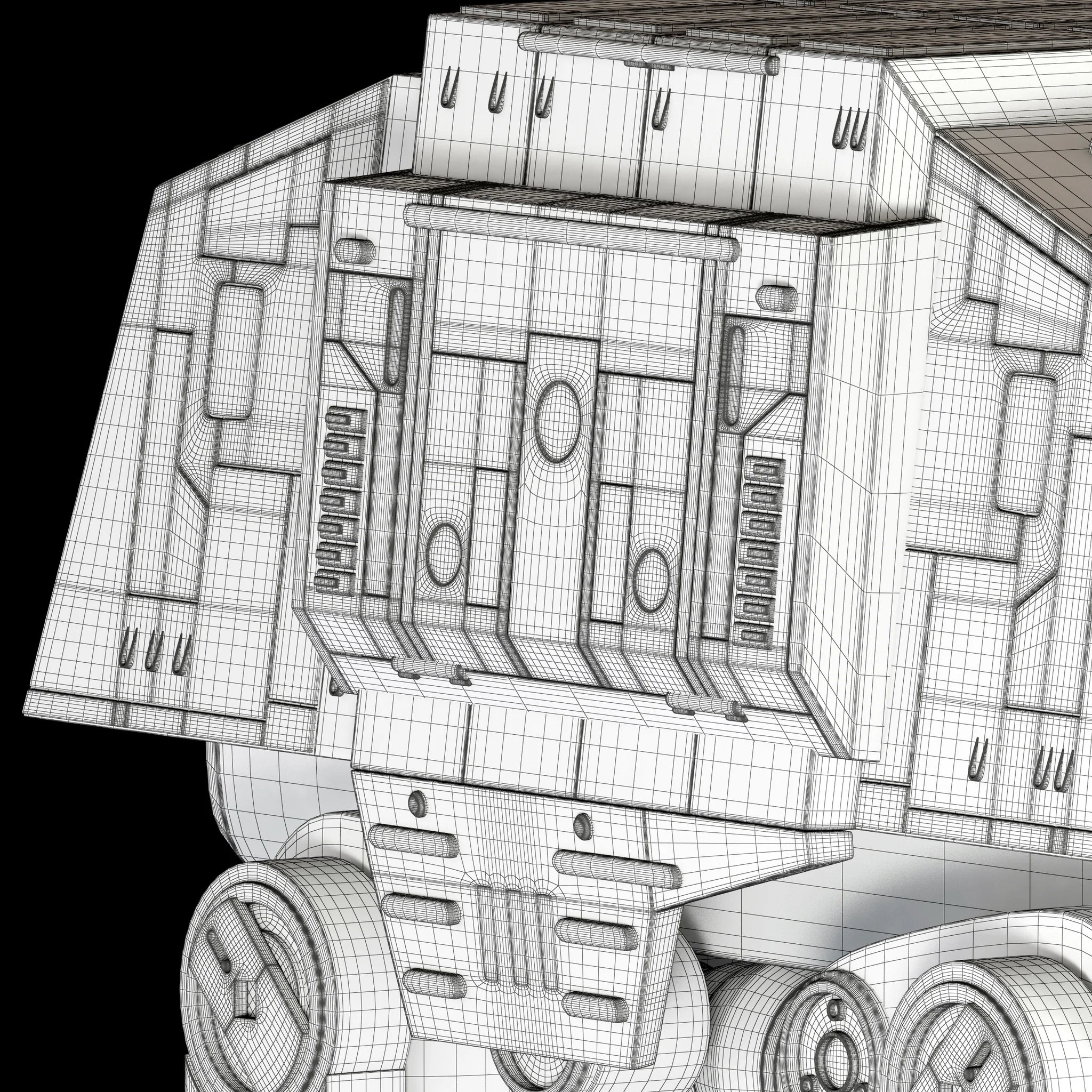 AT ACT Walker — 3D model preview 33