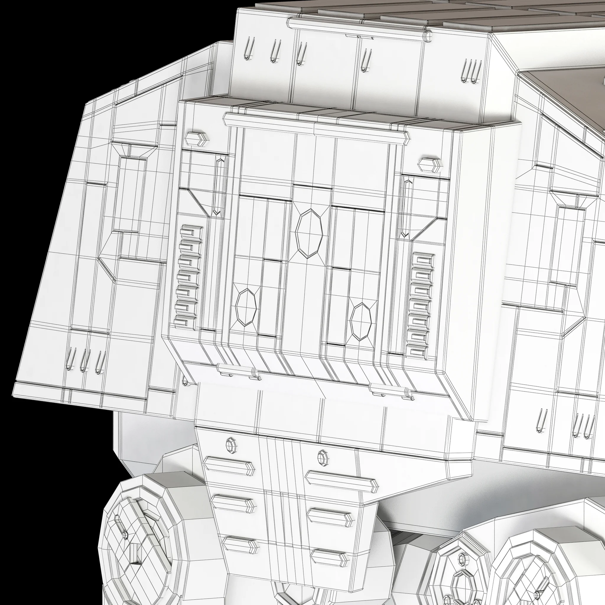 AT ACT Walker — 3D model preview 34