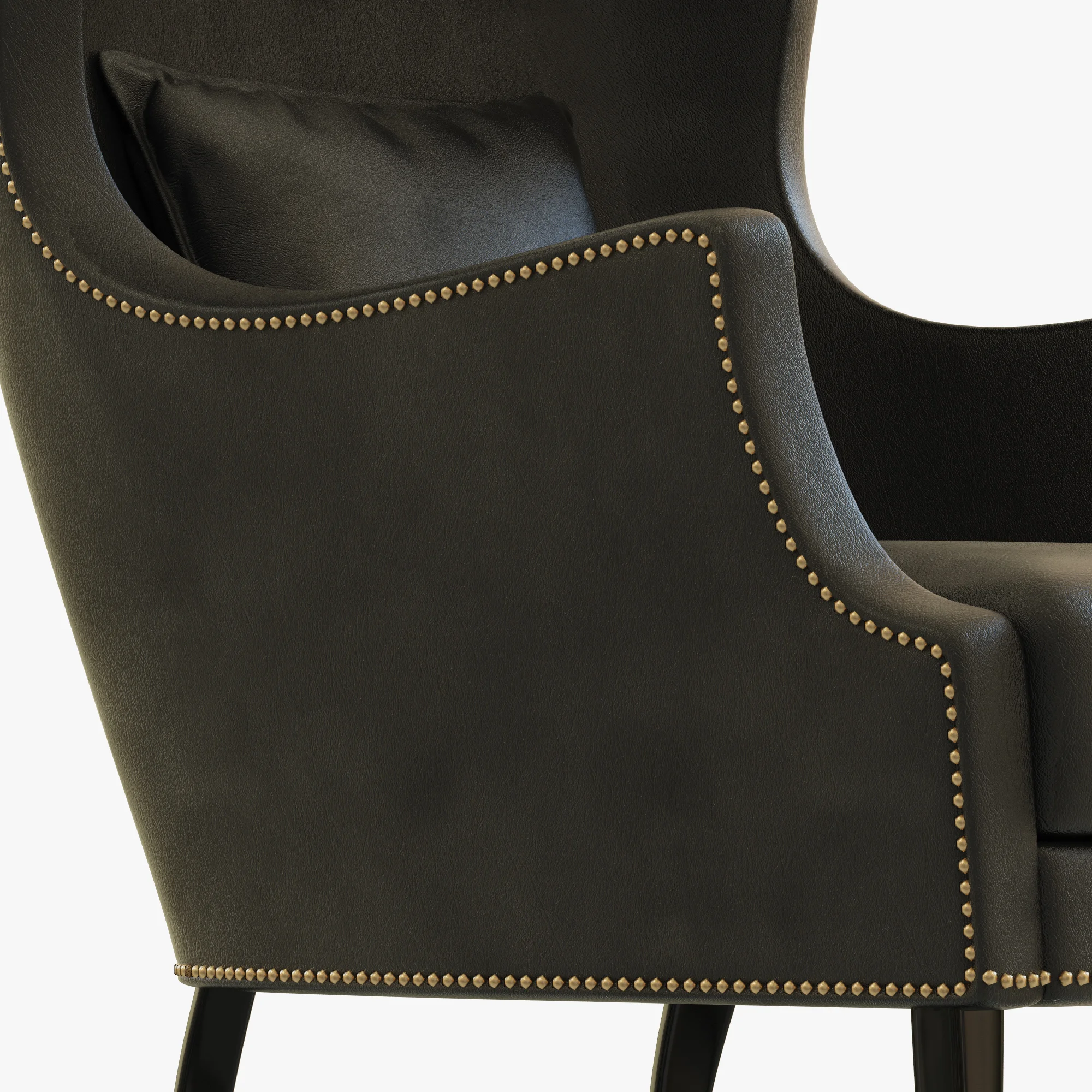 Brabbu Dukono Armchair — 3D model preview 12