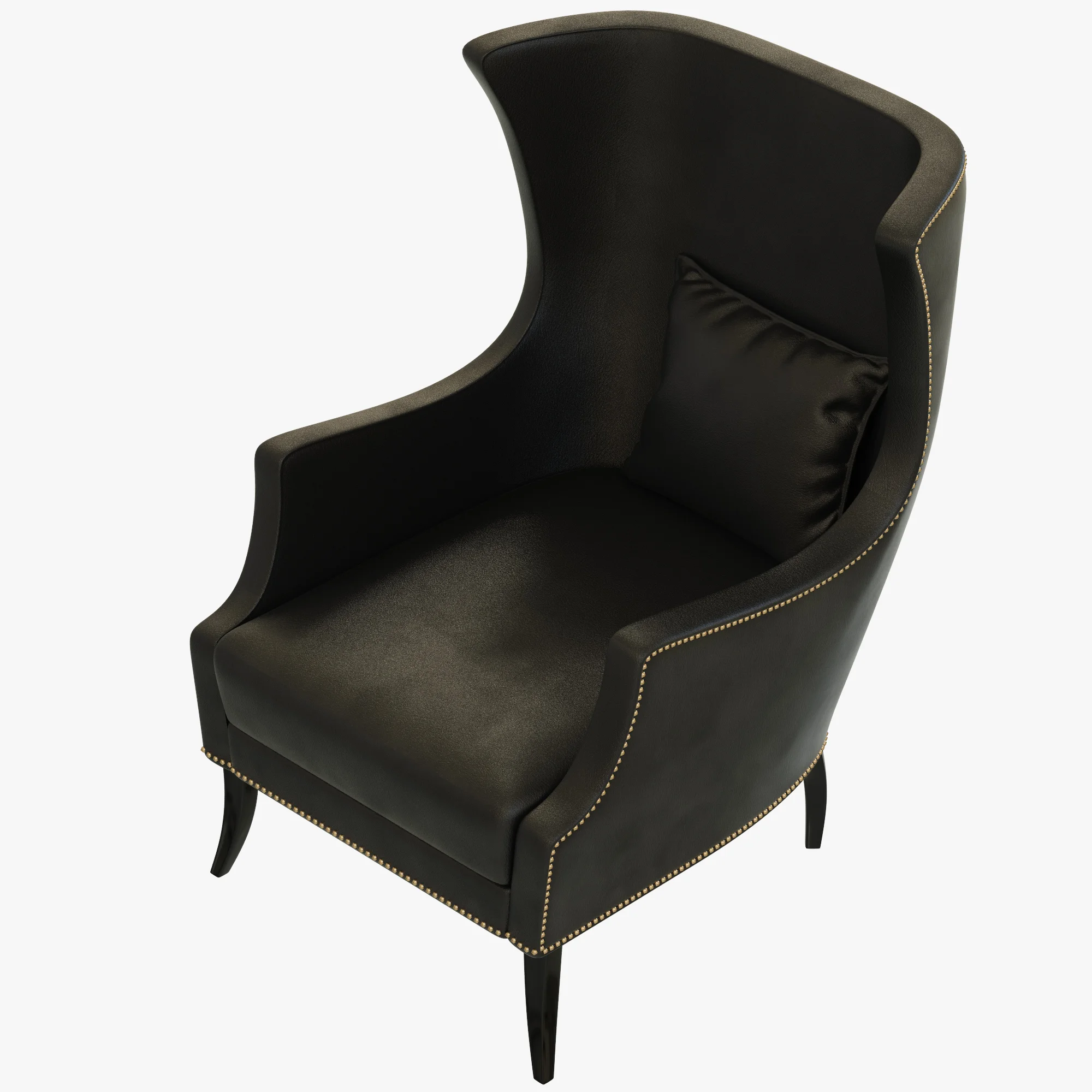 Brabbu Dukono Armchair — 3D model preview 15