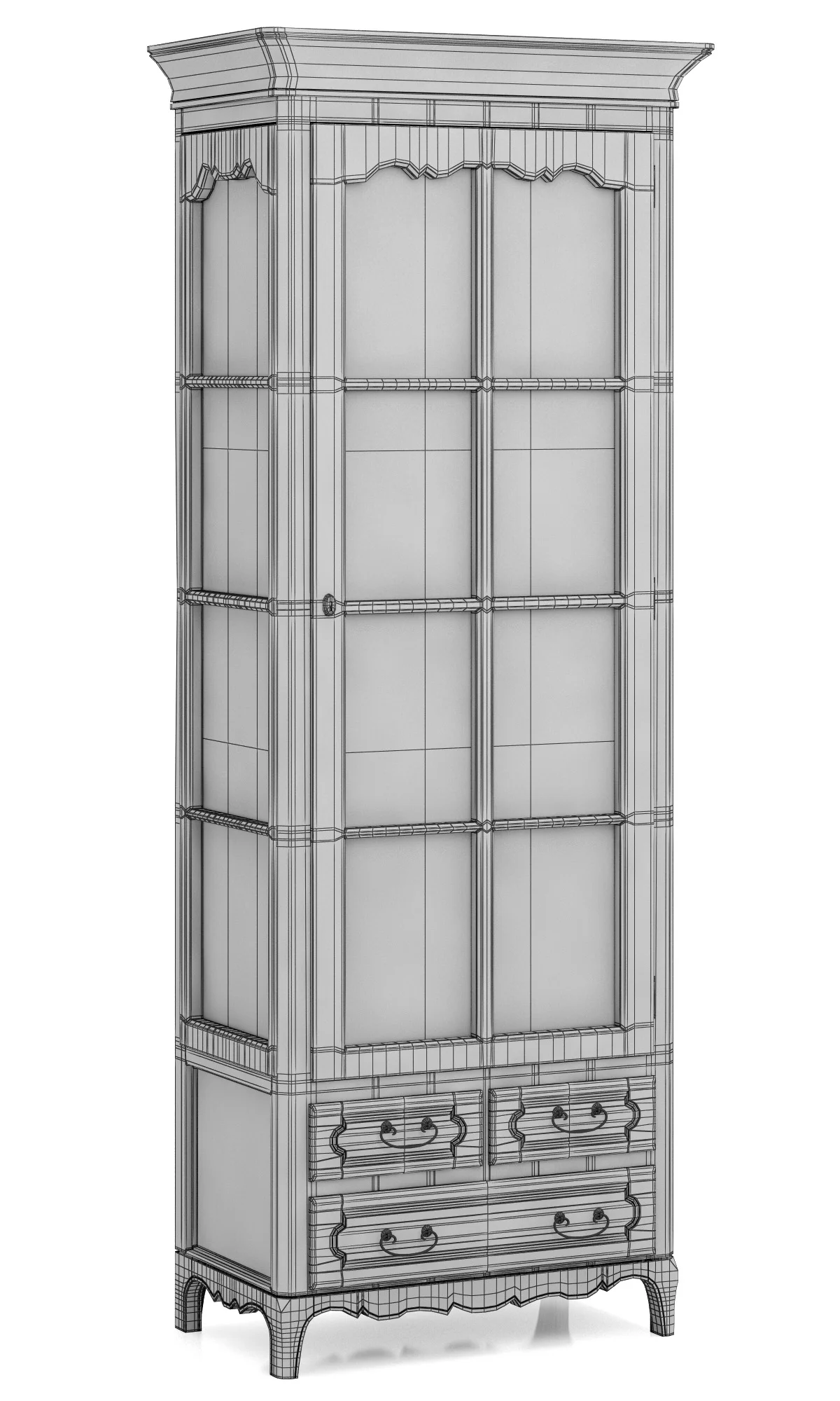 Dantone Home Salon De Provans Cabinet — 3D model preview 9