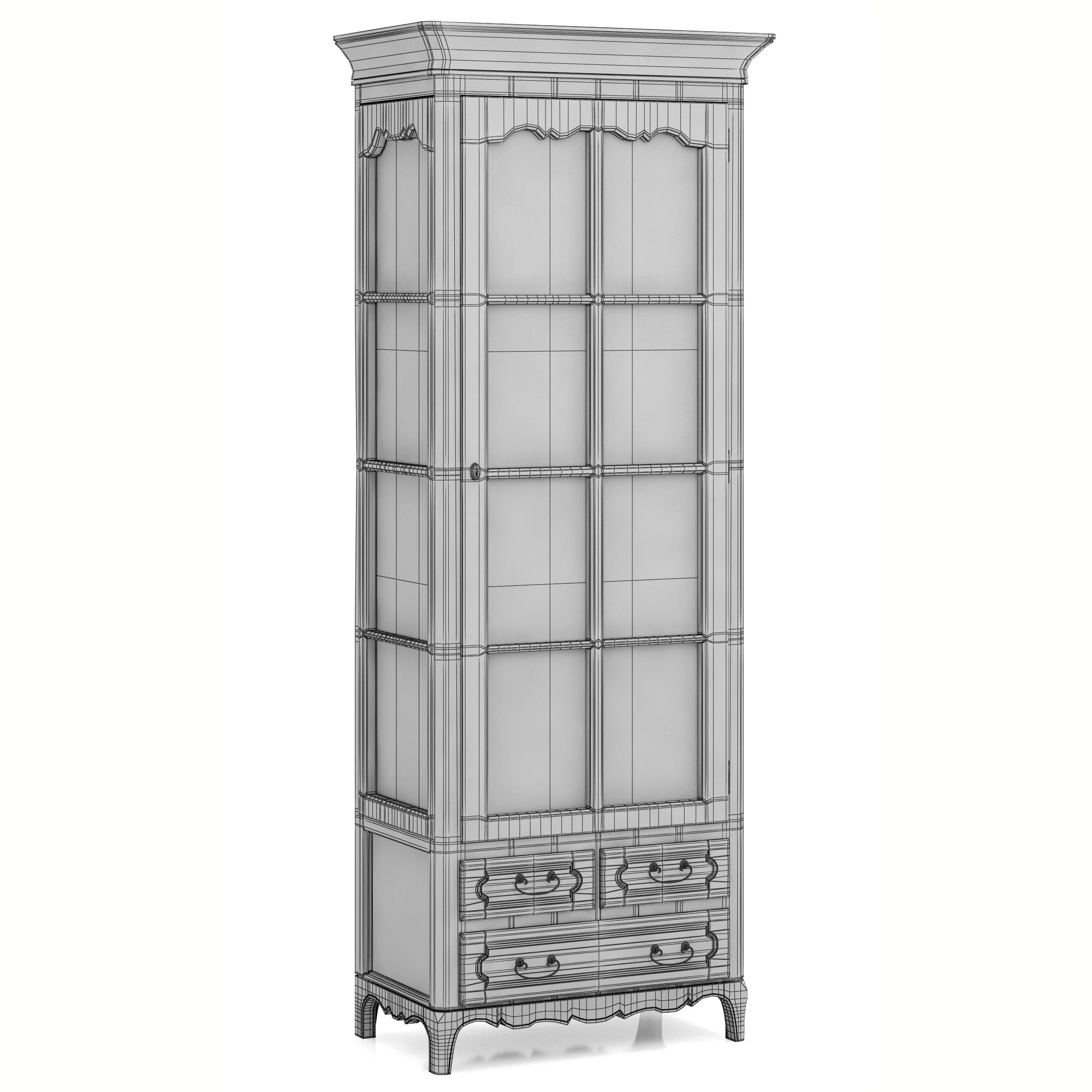 Dantone Home Salon De Provans Cabinet — 3D model preview 10