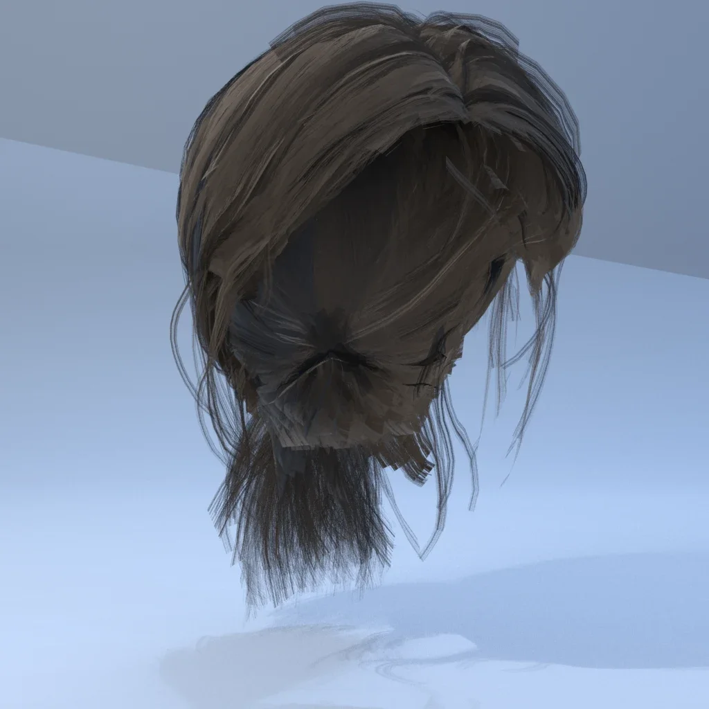 Korean Girl Hair 03
