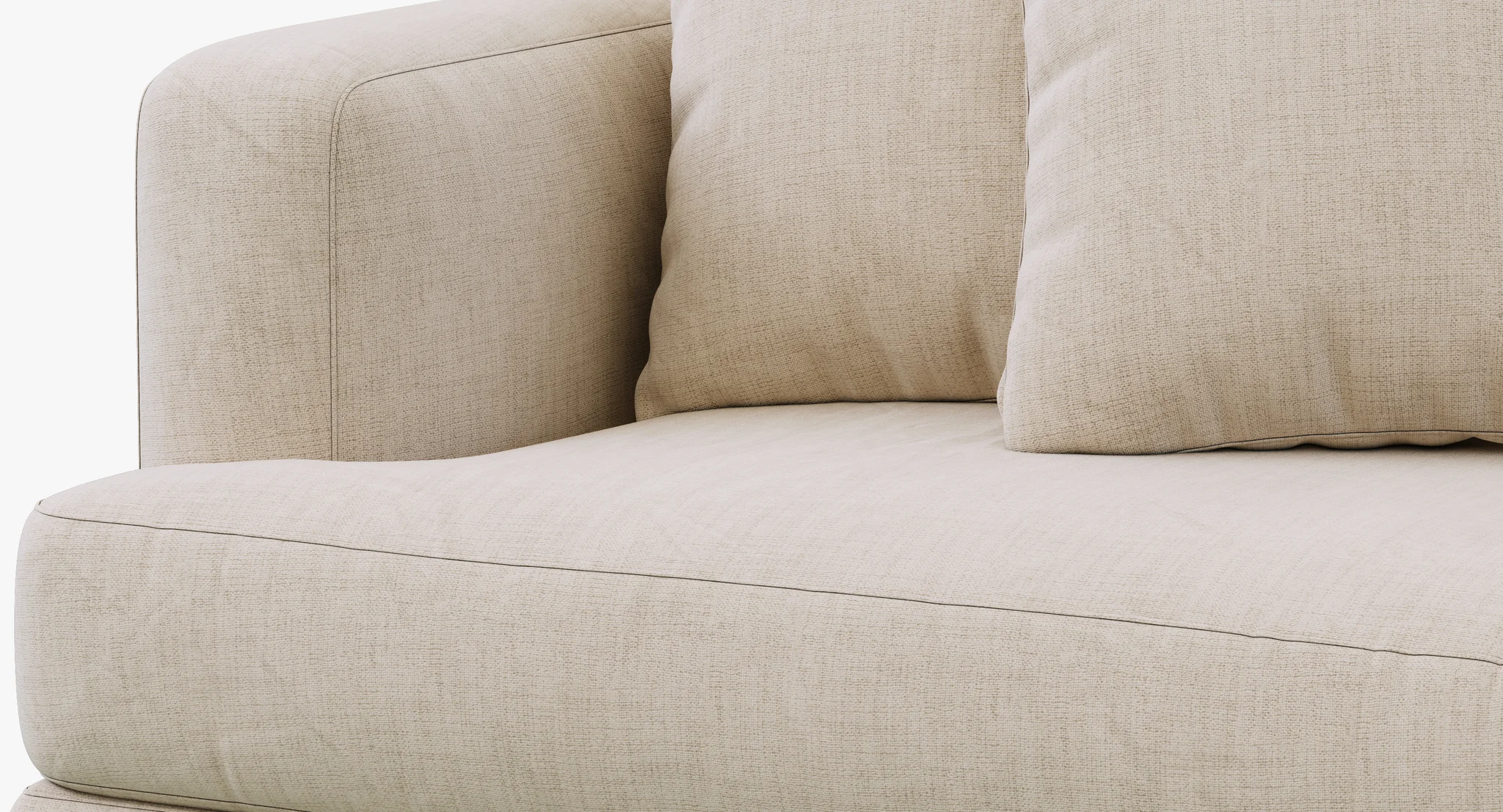 Eichholtz Sofa Hallandale — 3D model preview 4