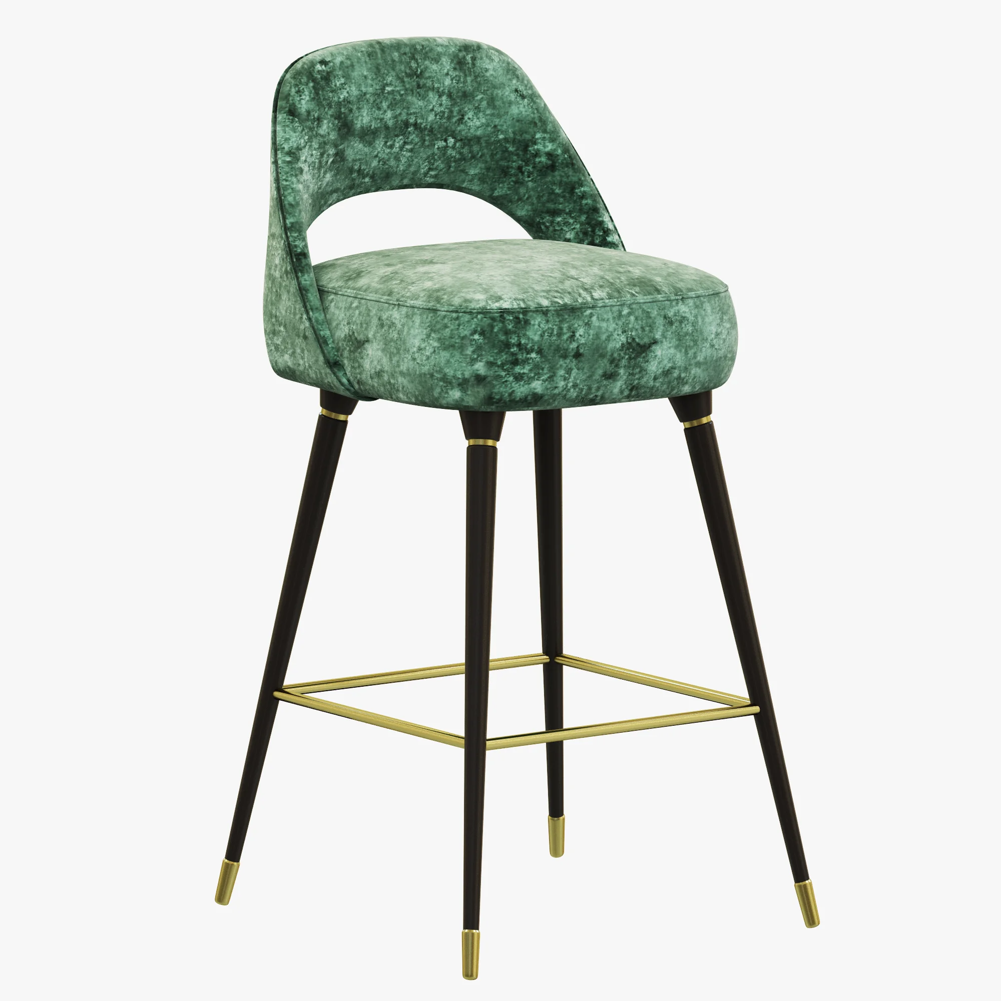 Essential Home Collins Bar Chair — 3D model preview 1
