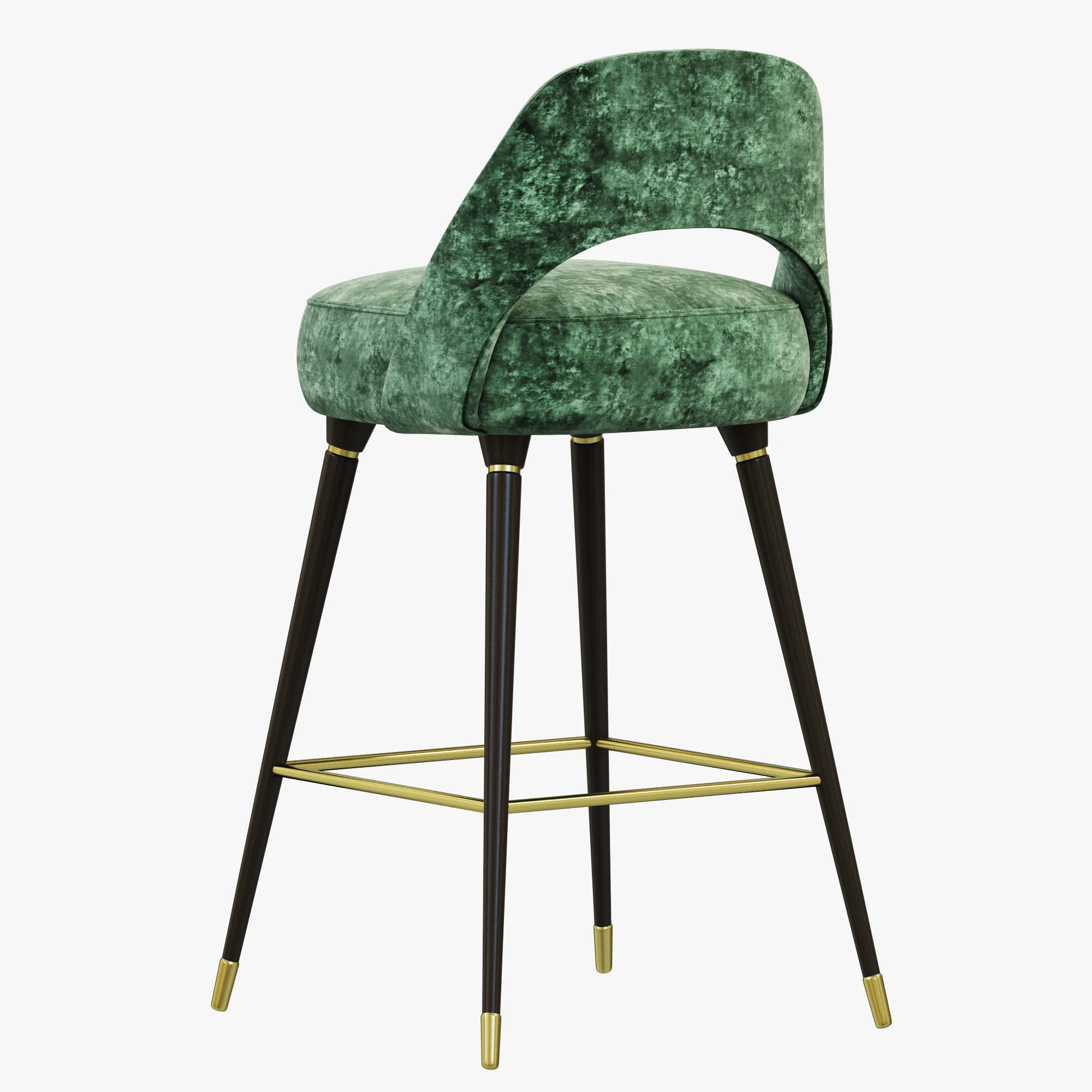Essential Home Collins Bar Chair — 3D model preview 6