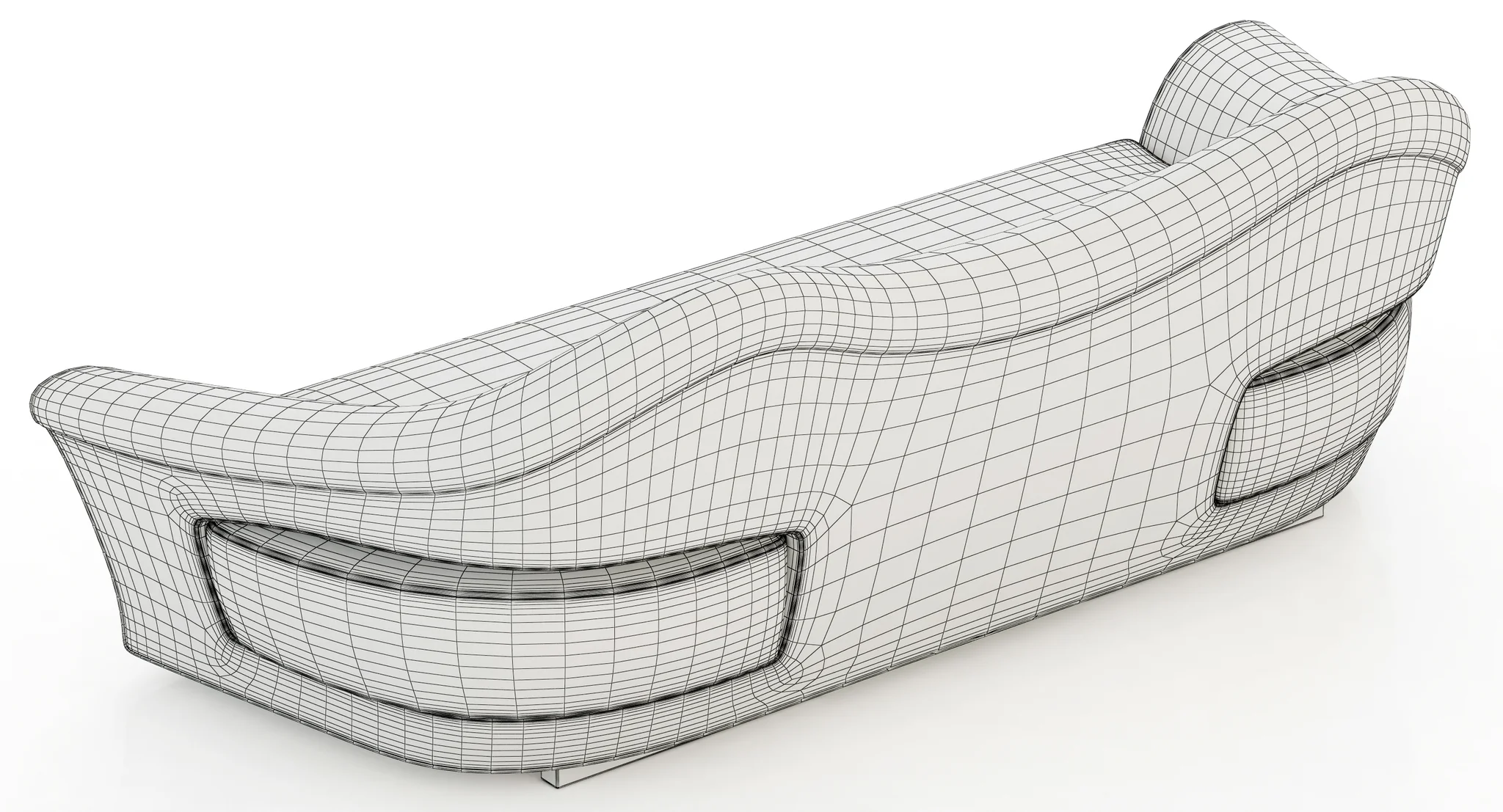 Brabbu NAU Sofa — 3D model preview 1