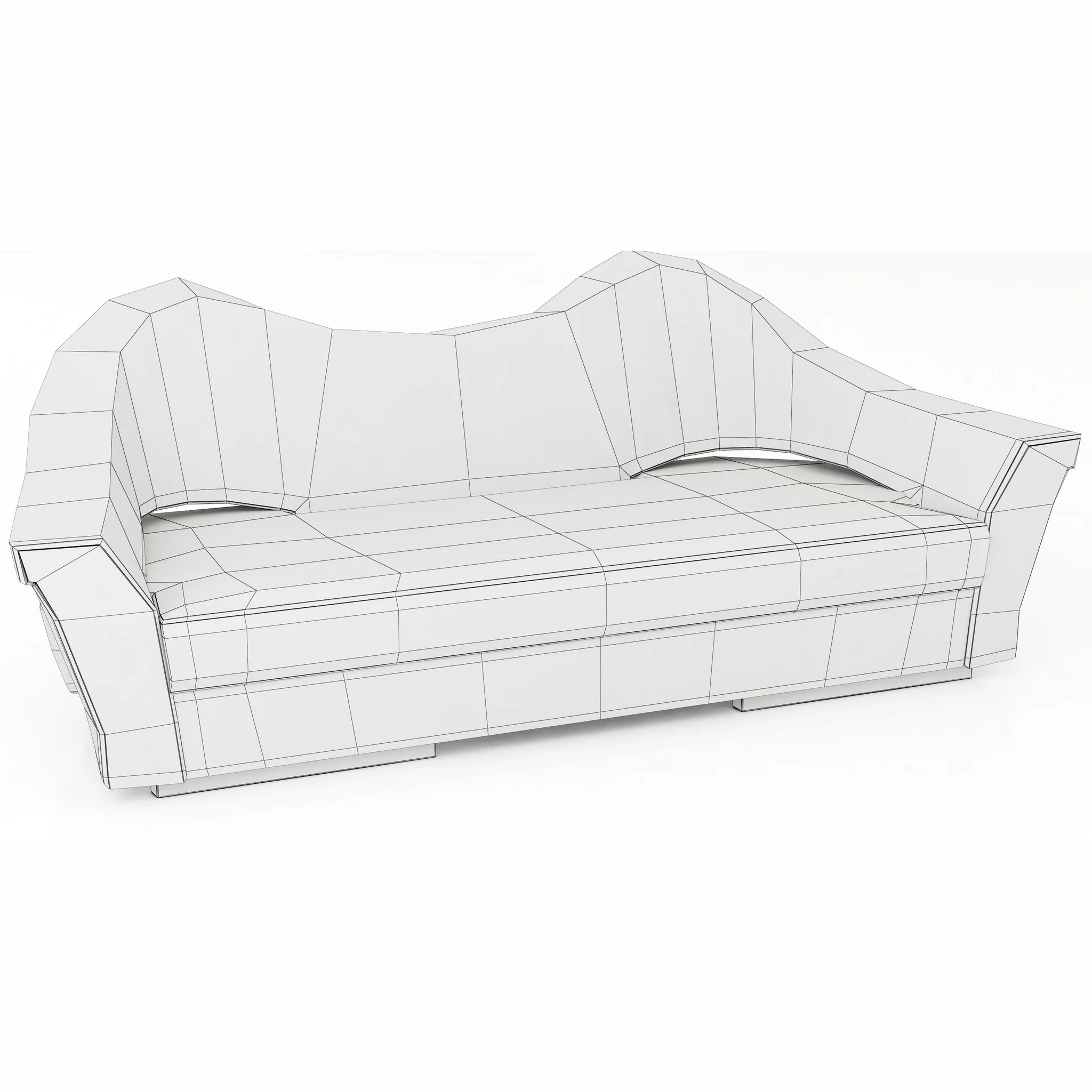 Brabbu NAU Sofa — 3D model preview 5
