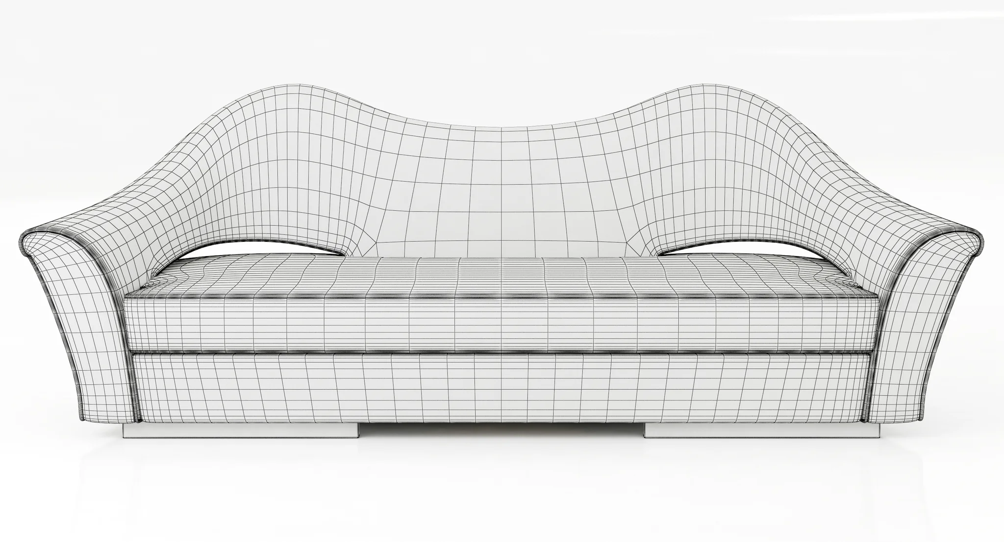 Brabbu NAU Sofa — 3D model preview 10