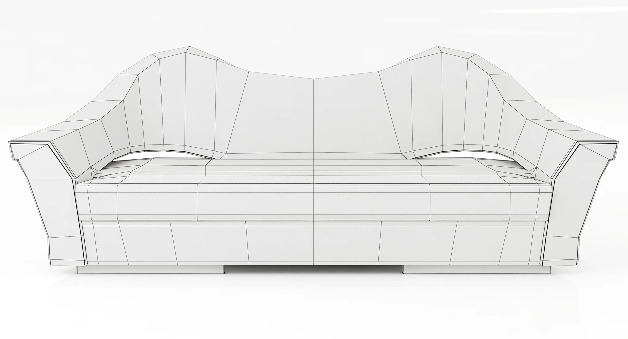 Brabbu NAU Sofa — 3D model preview 11