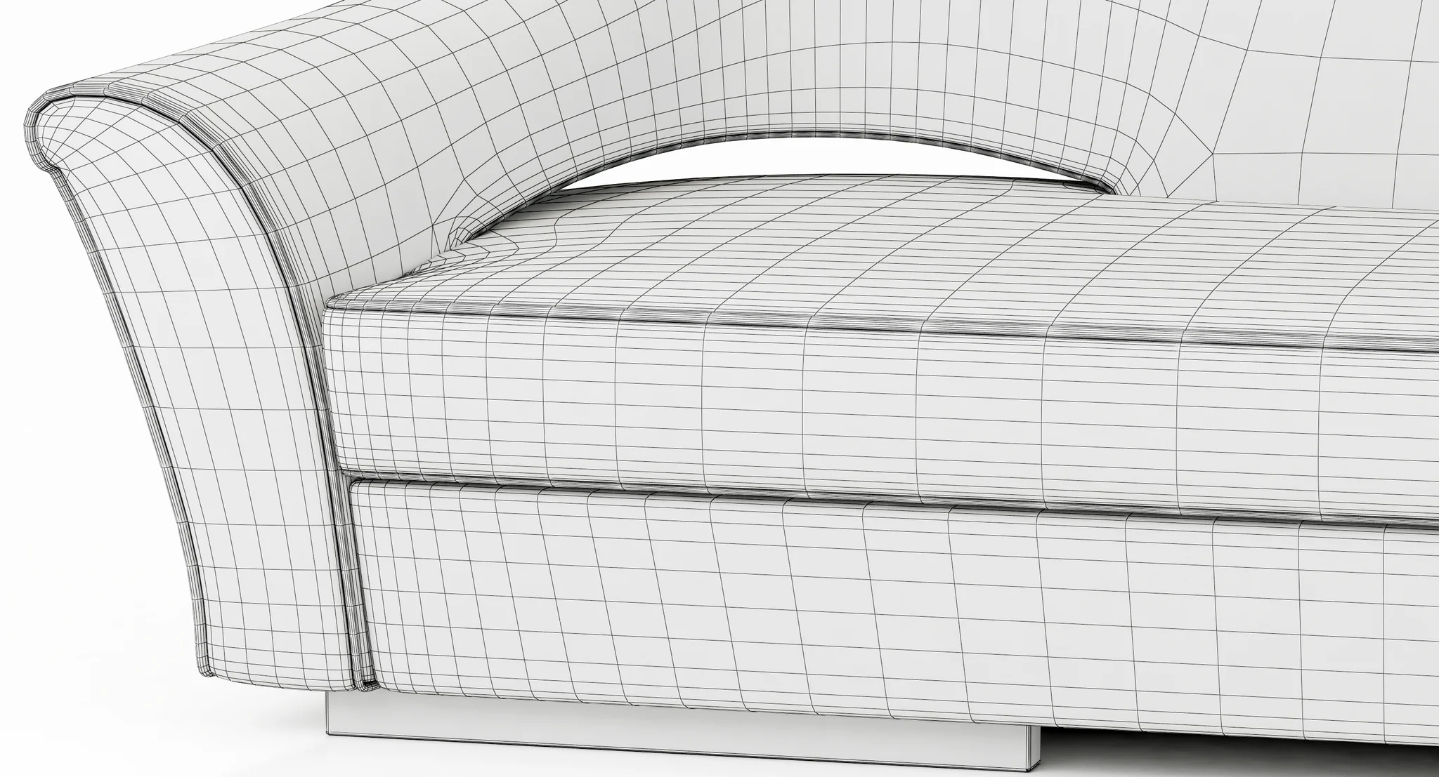 Brabbu NAU Sofa — 3D model preview 13