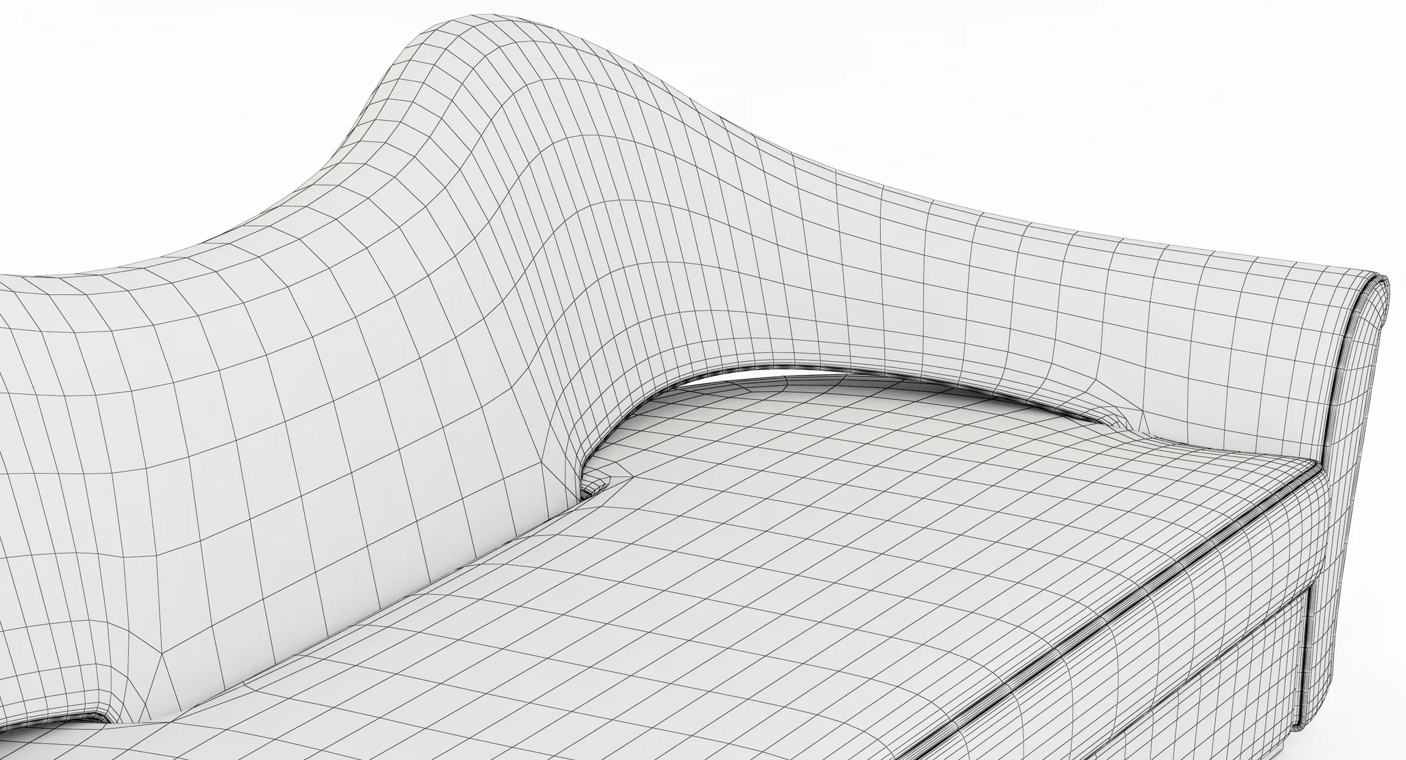 Brabbu NAU Sofa — 3D model preview 16